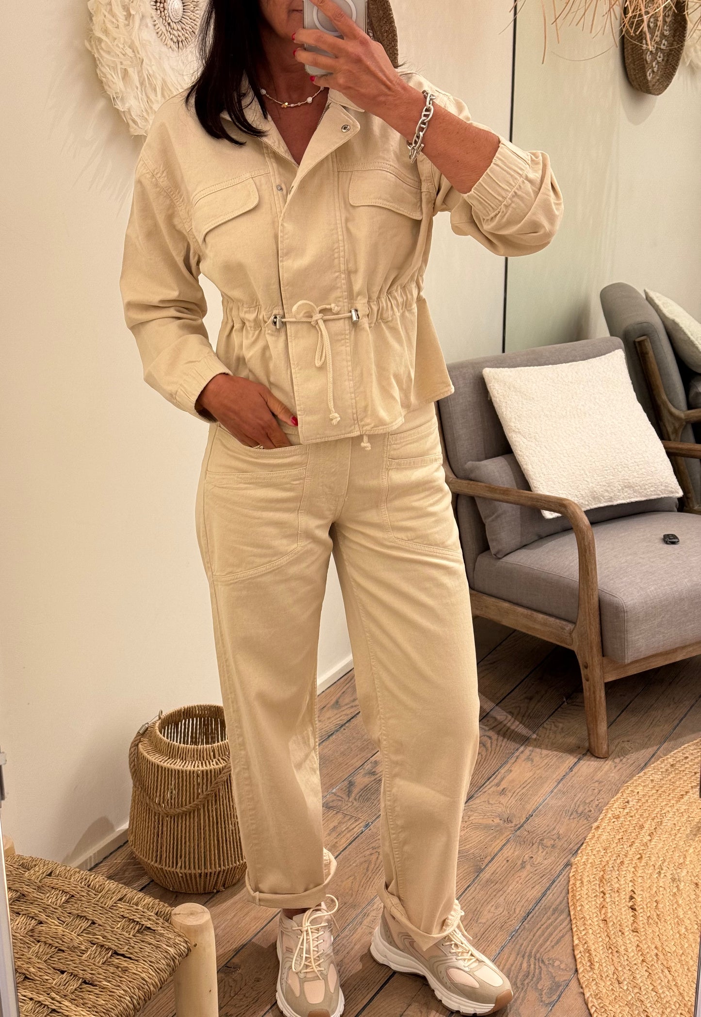 Bash Broek Fima Ecru