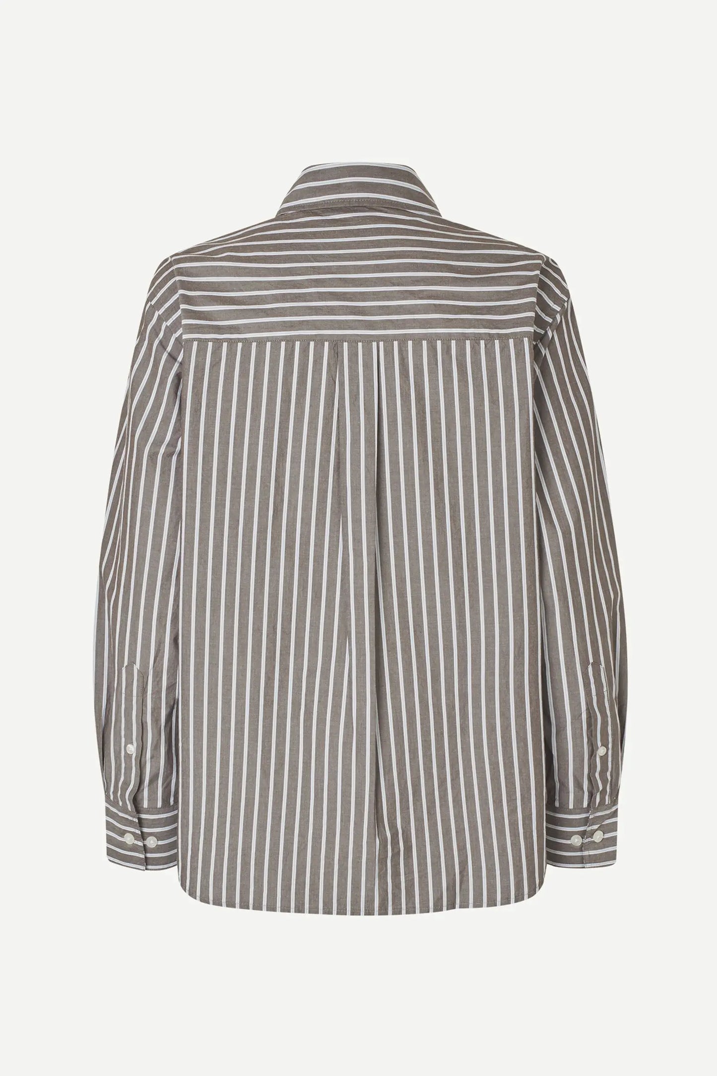 Samsoe Samsoe Bloes Salova Pocket Brown Stripe