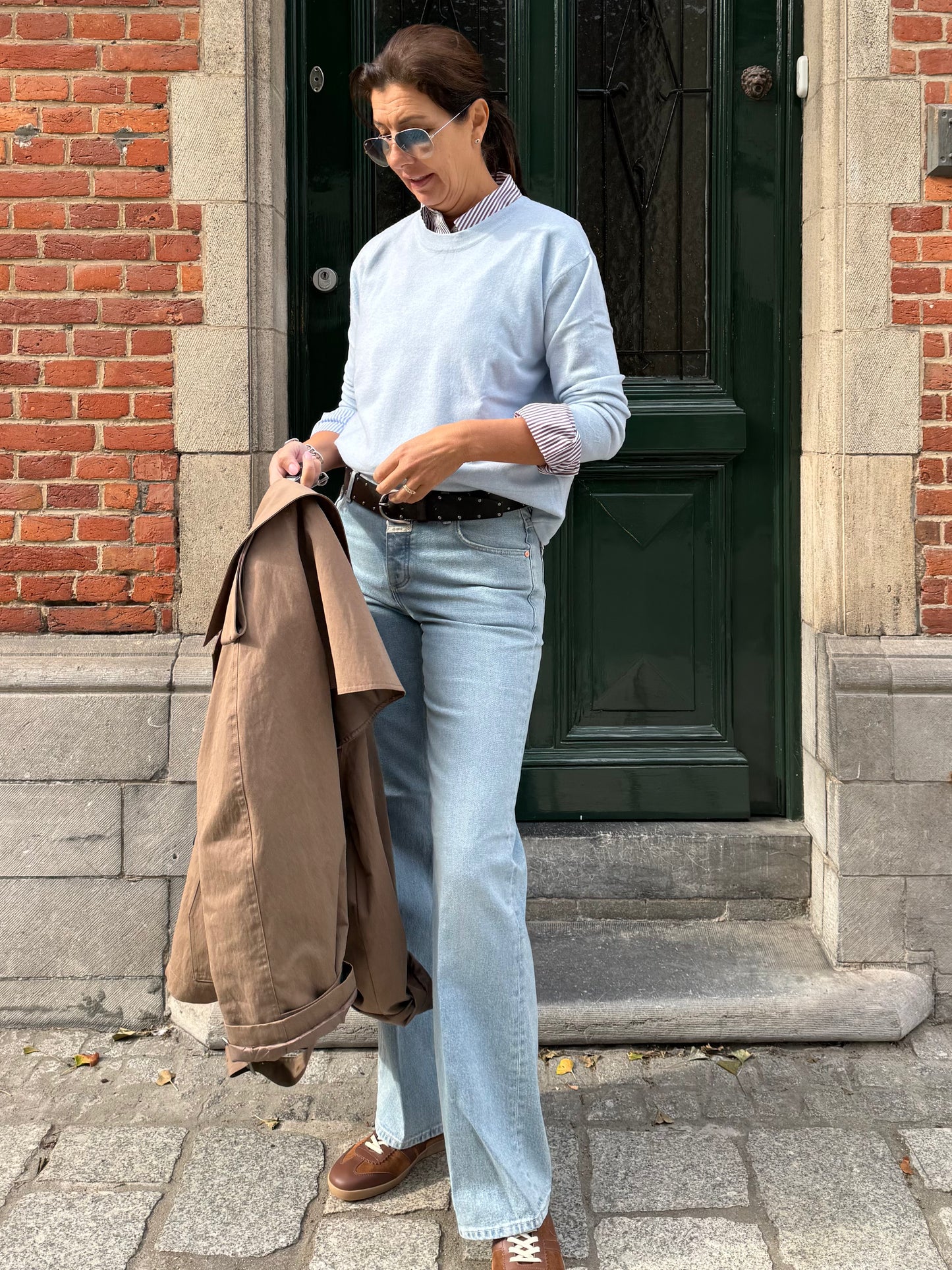Janice Pull Matthew Licht Blauw