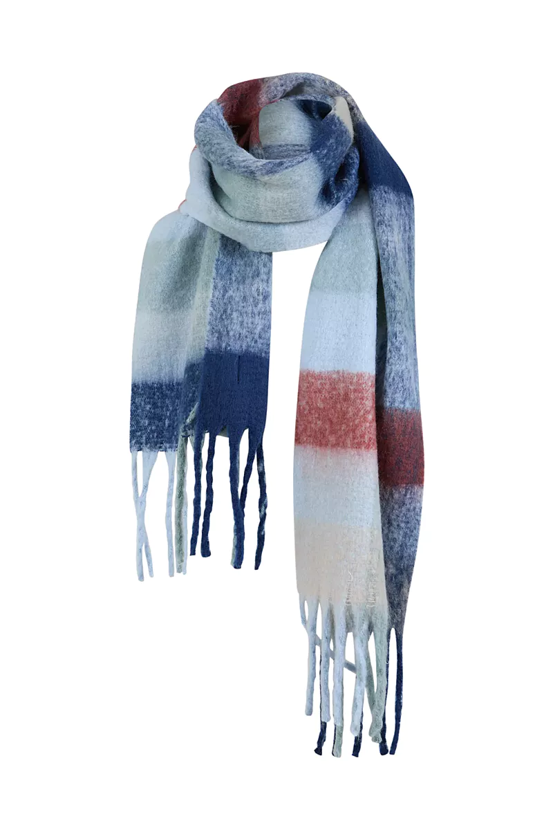 Coster Copenhagen Sjaal Blue Mix