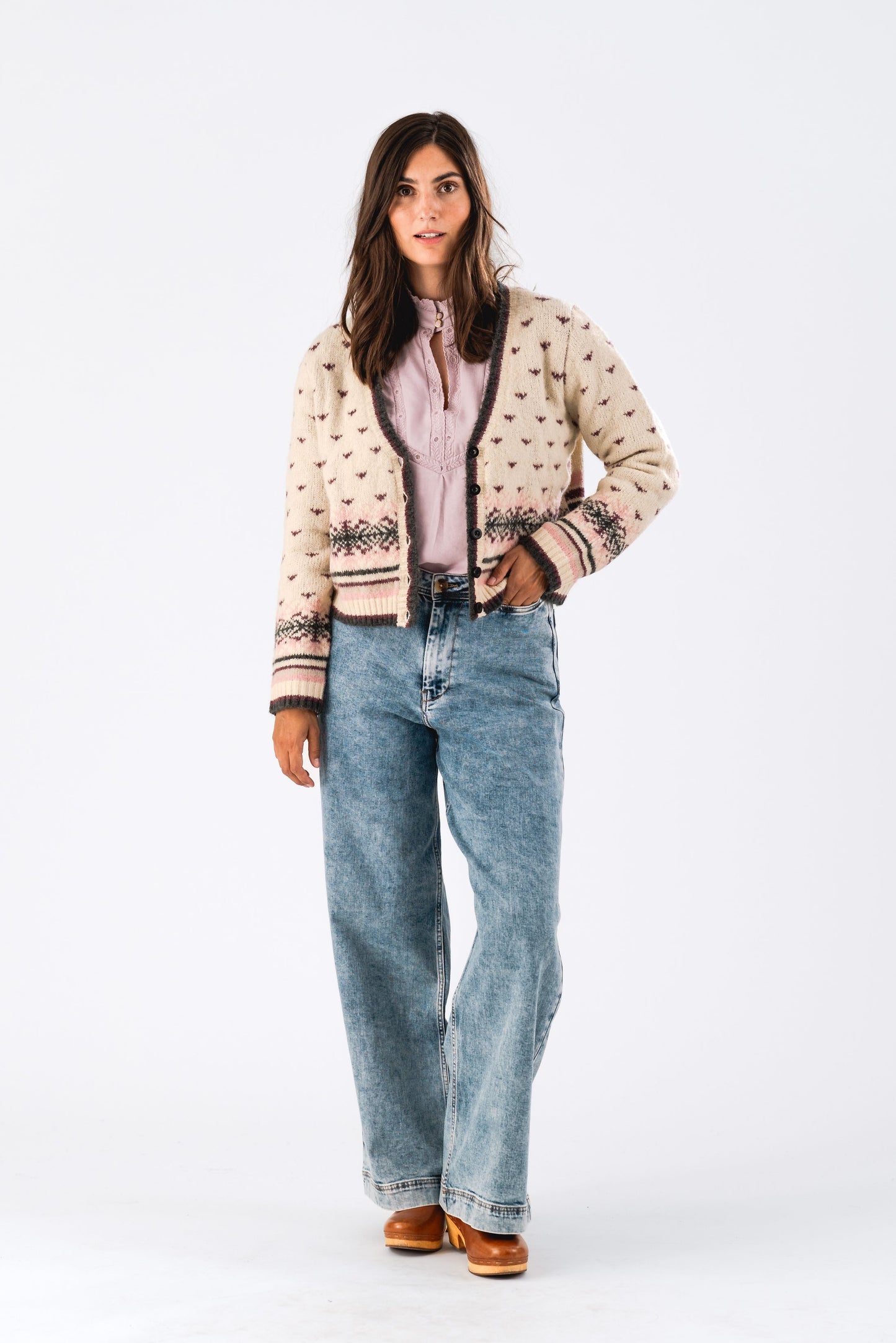 OUTLET Lolly's Laundry Cardigan NinaLL Crème