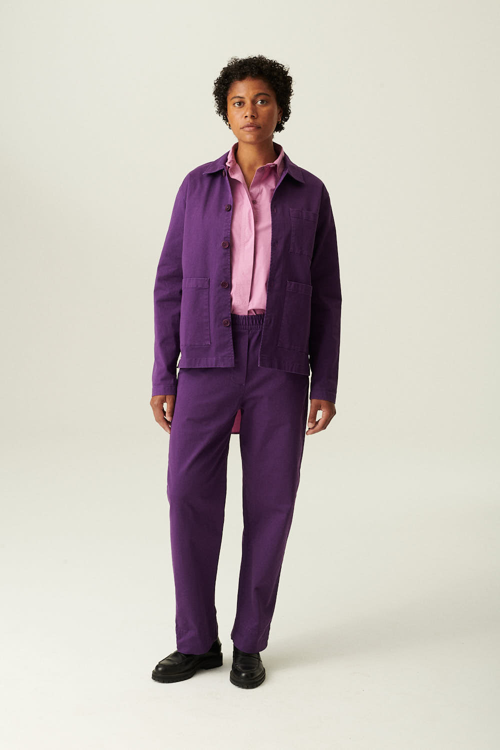 OUTLET Rue de Tokyo Broek Palla Imperial Purple