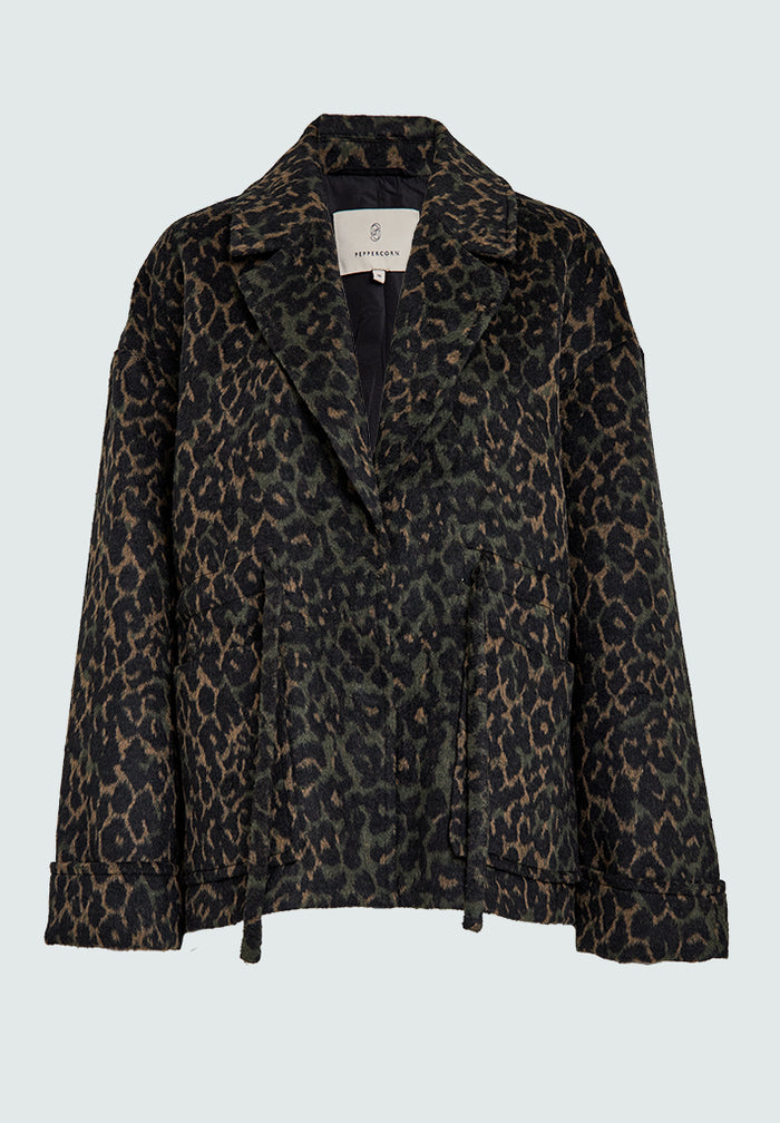 Peppercorn Jas Stella Spray Green Melange