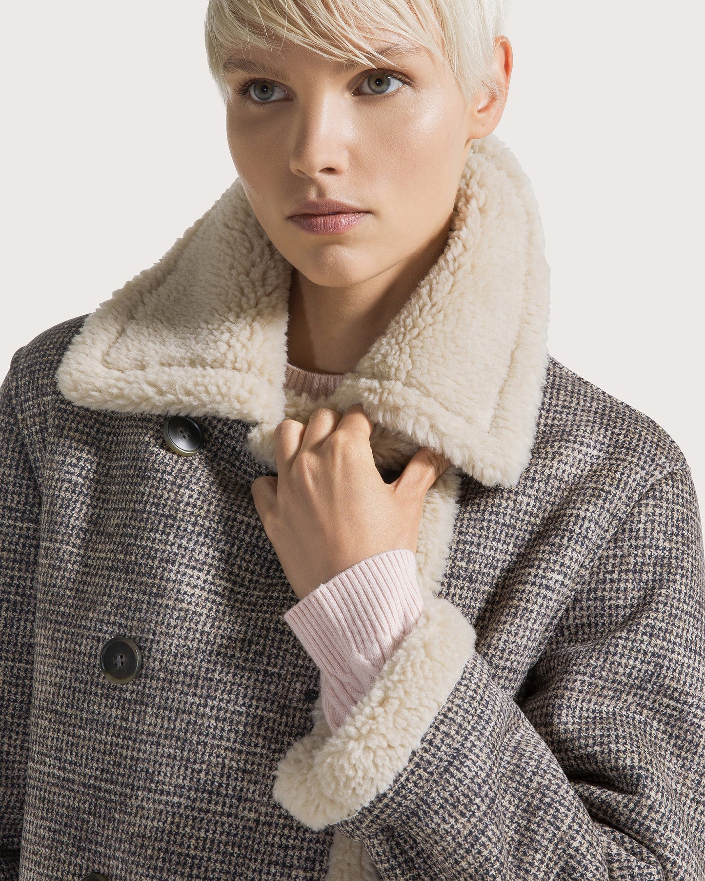 19.70 Jas Teddy Pied-de-Poule