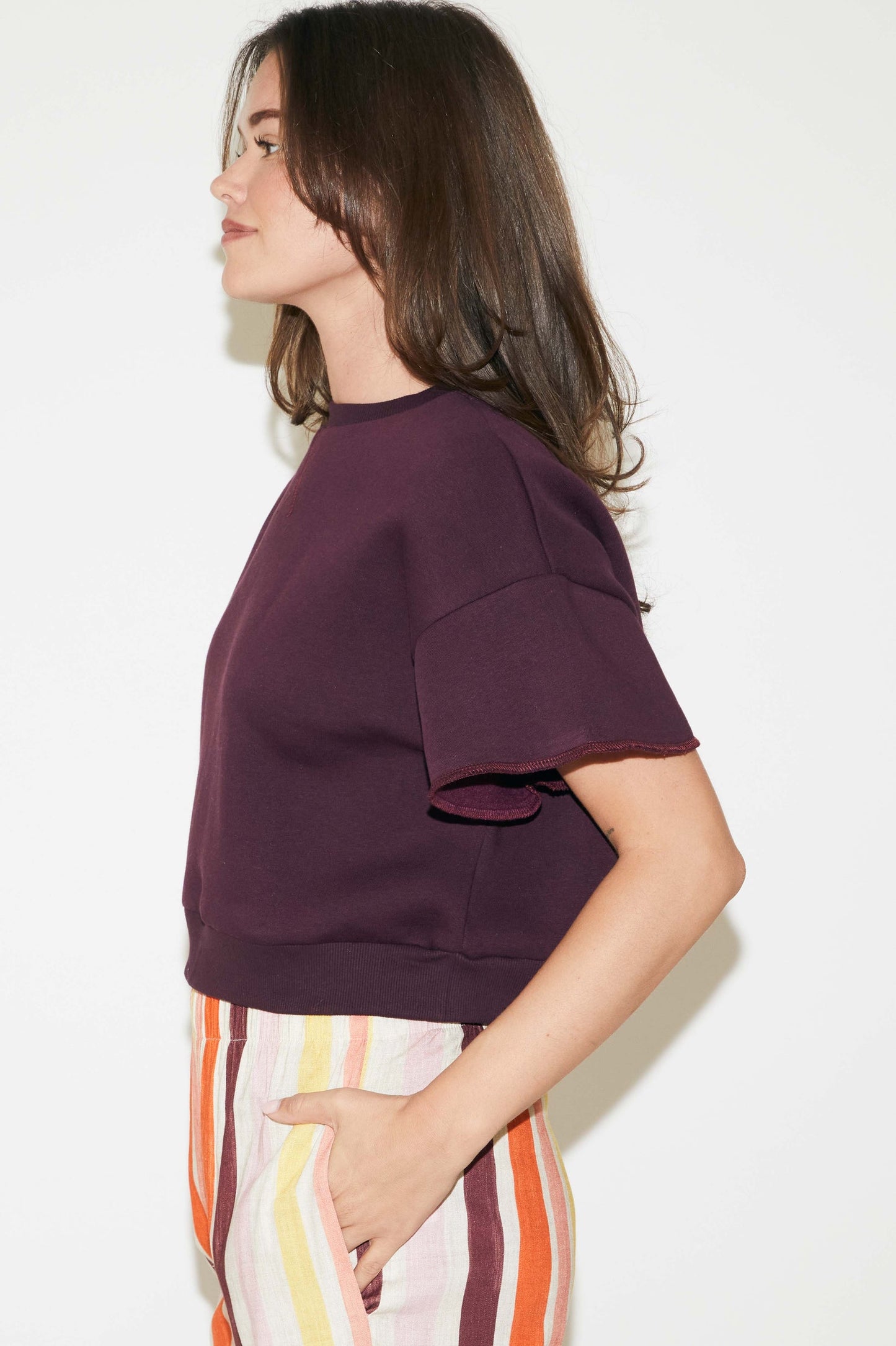 Re/Born Sweater Raffaëlla Vino