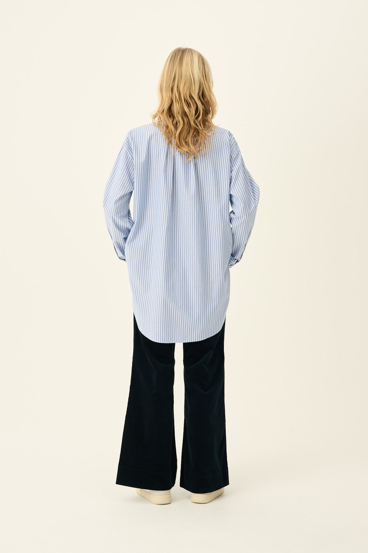 Rue de Tokyo Bloes Shelby Blue White Stripe