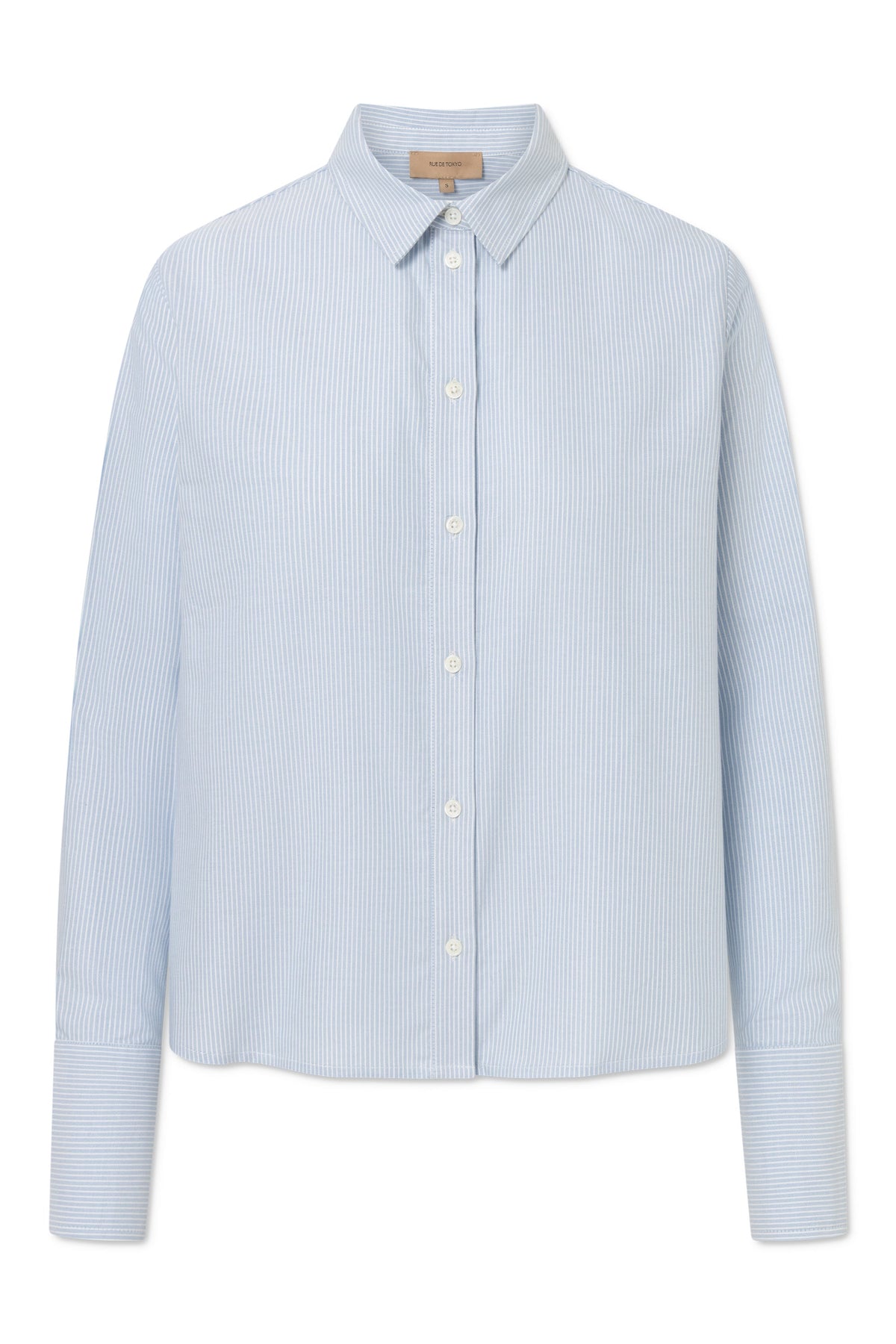 Rue de Tokyo Bloes Sylina Striped Oxford White / Light Blue Stripe