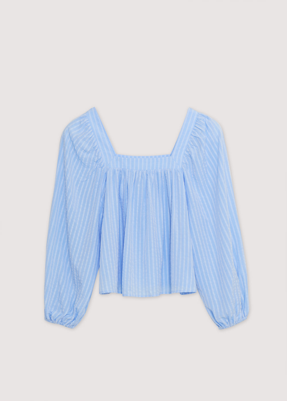 OUTLET The New Society Bloes Symi Powder Blue Stripe