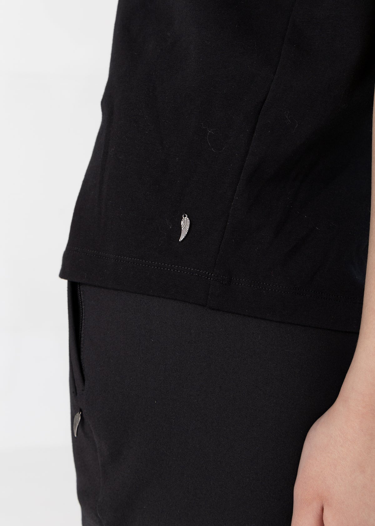 Coster Copenhagen T-Shirt met Ronde Hals Zwart