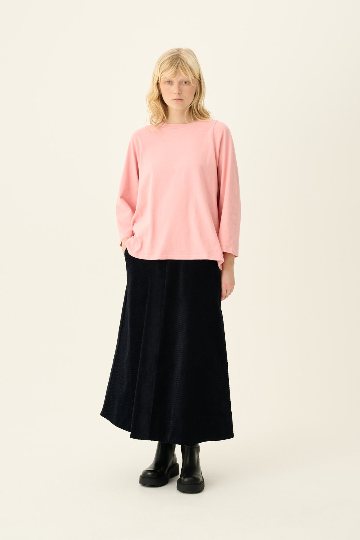Rue de Tokyo Pull Taia Powder Pink