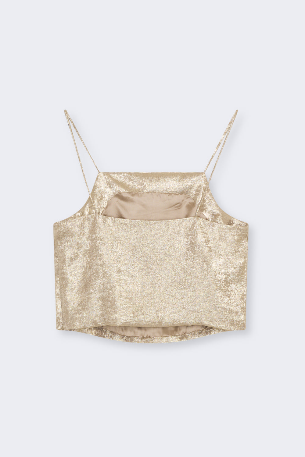 The New Society Top Saffron Goud