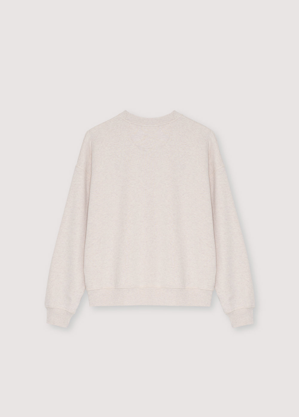 The New Society Sweater met Logo Sand Vigore