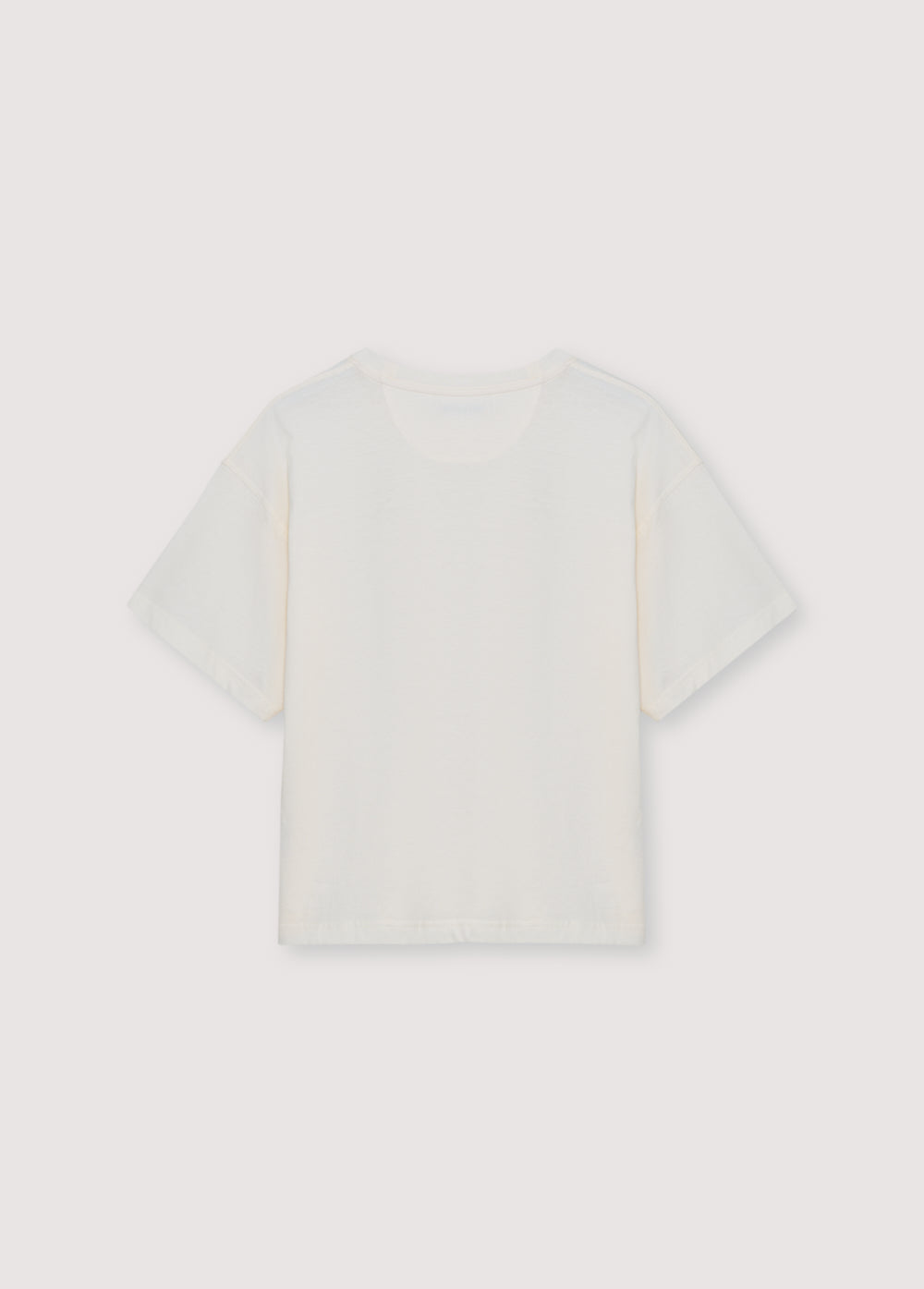 The New Society T-Shirt Logo Ecru