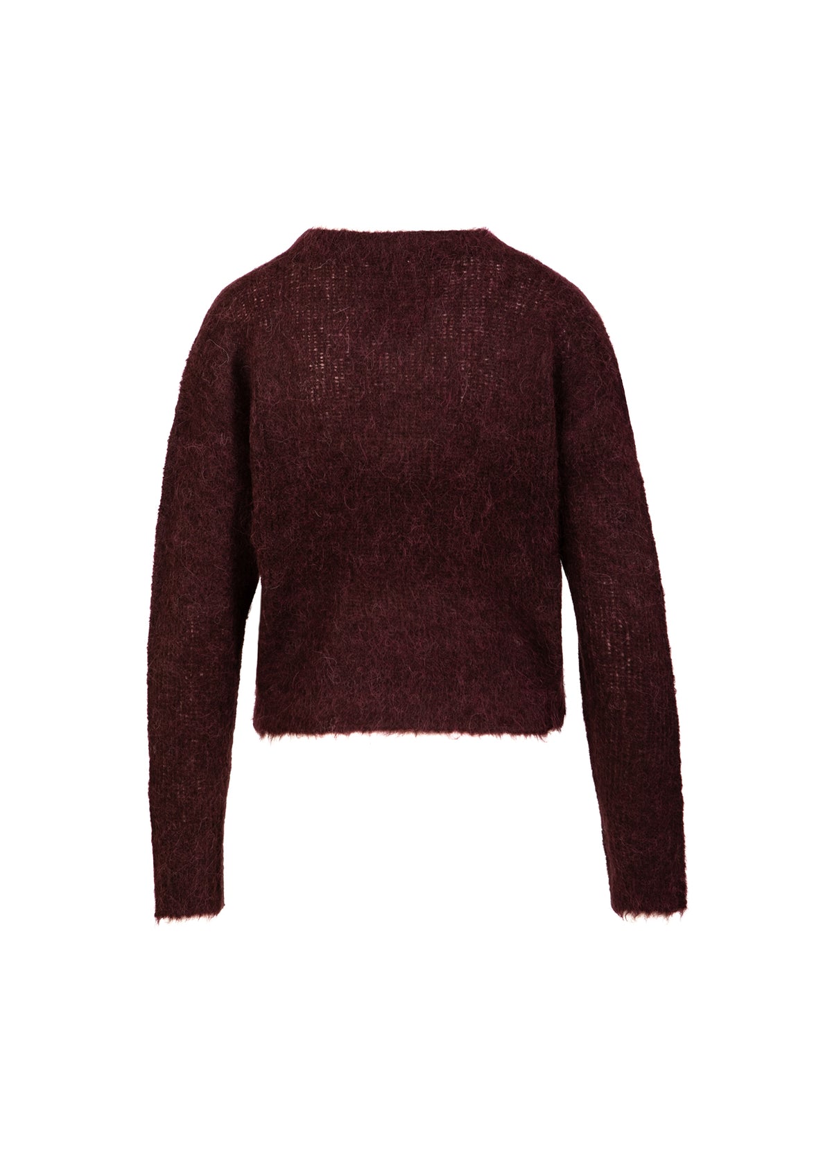 Coster Copenhagen Pull V-hals Alpaca Bordeaux