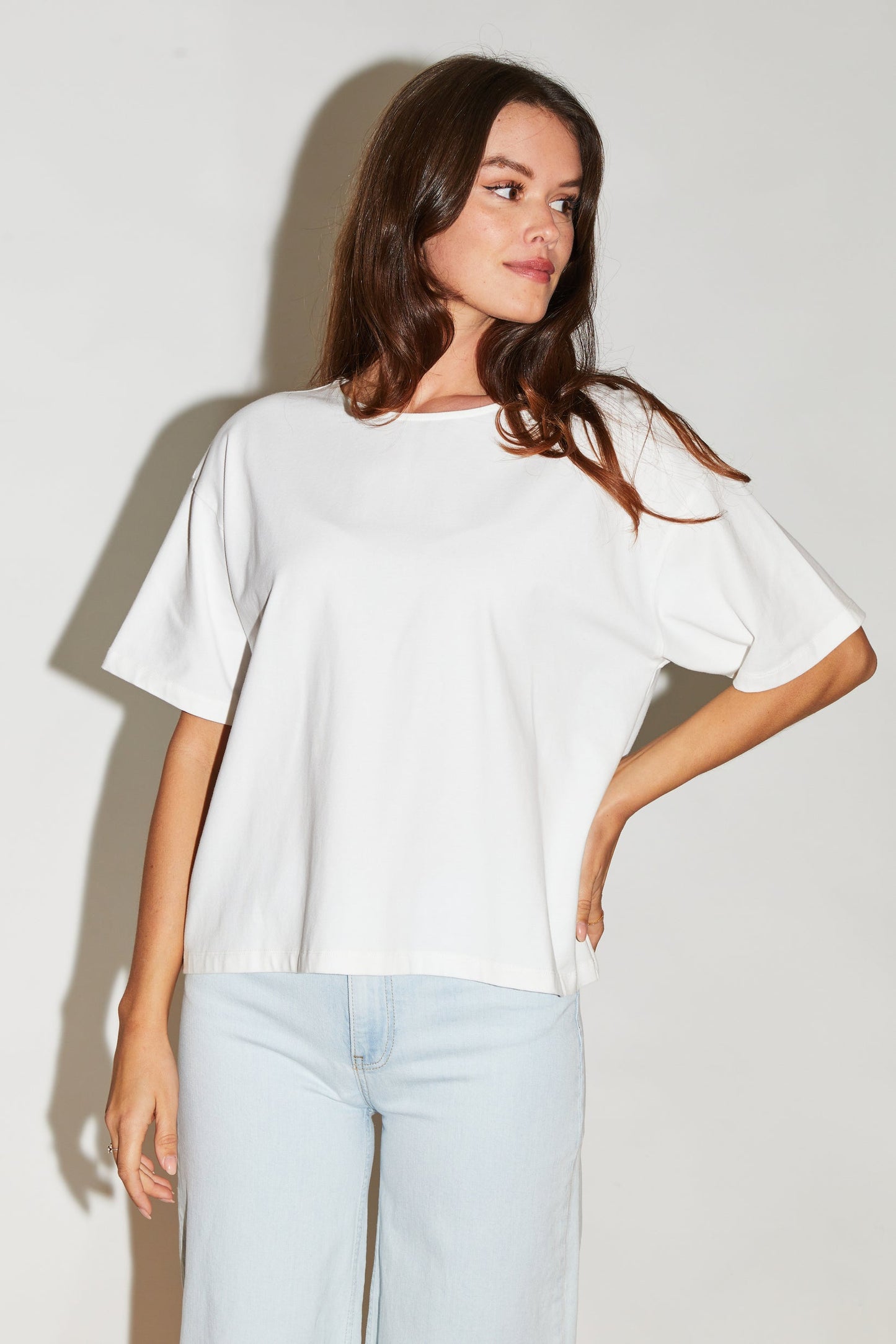 Re/Born T-Shirt Zoe Offwhite