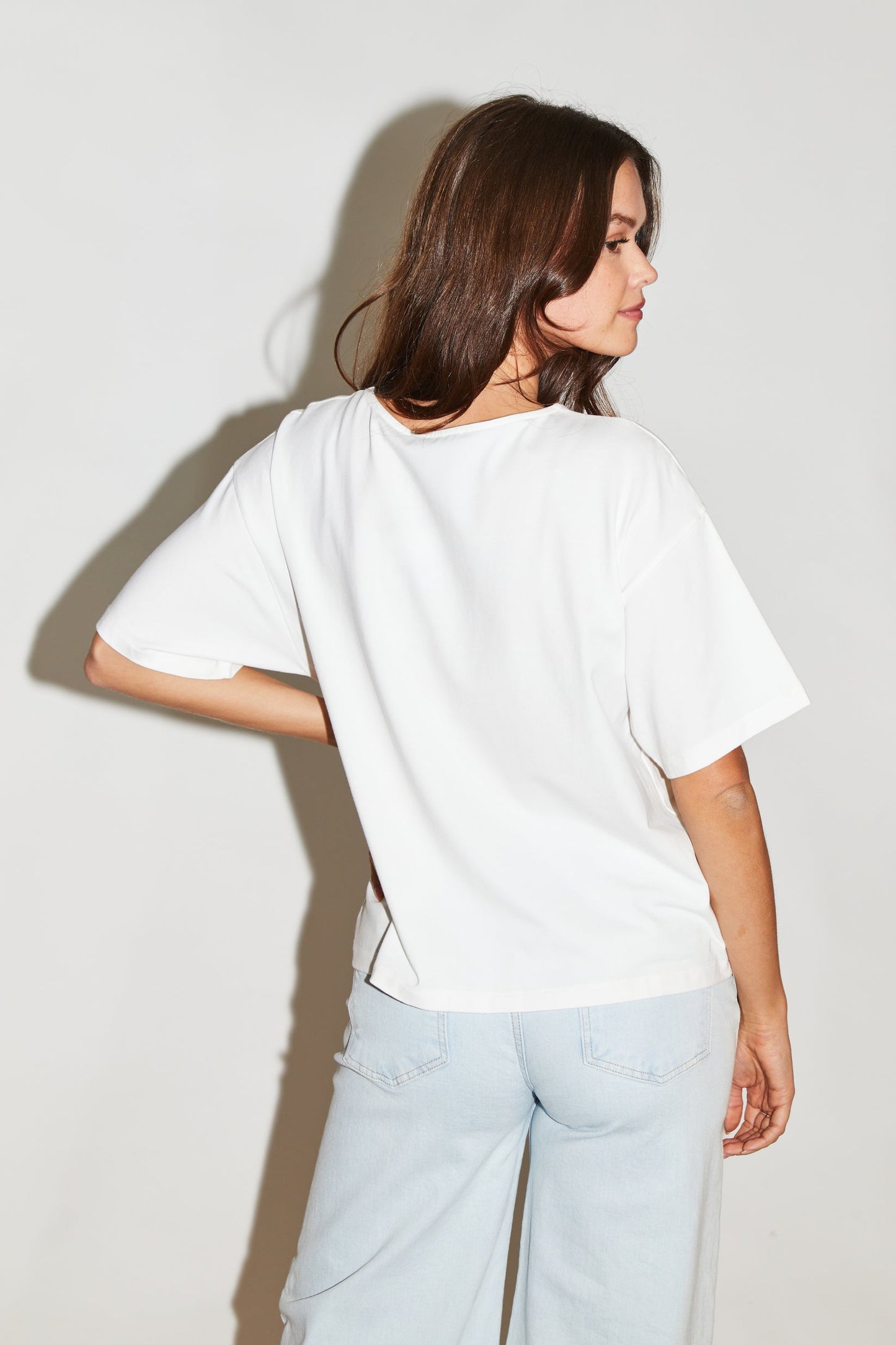 Re/Born T-Shirt Zoe Offwhite