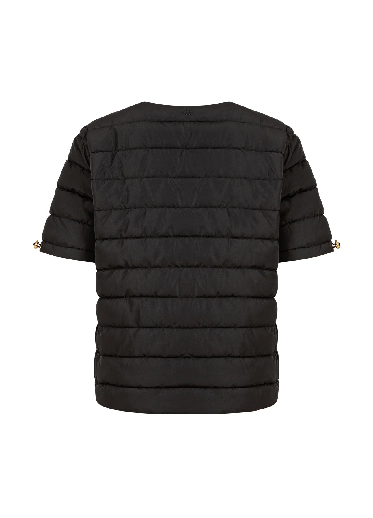 Coster Copenhagen Jas Asta Quilted Short Sleeved Black