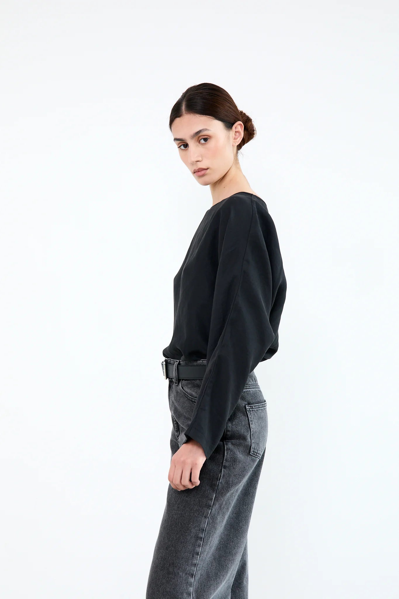 Liv The Label T-Shirt met lange mouwen Barbara Black
