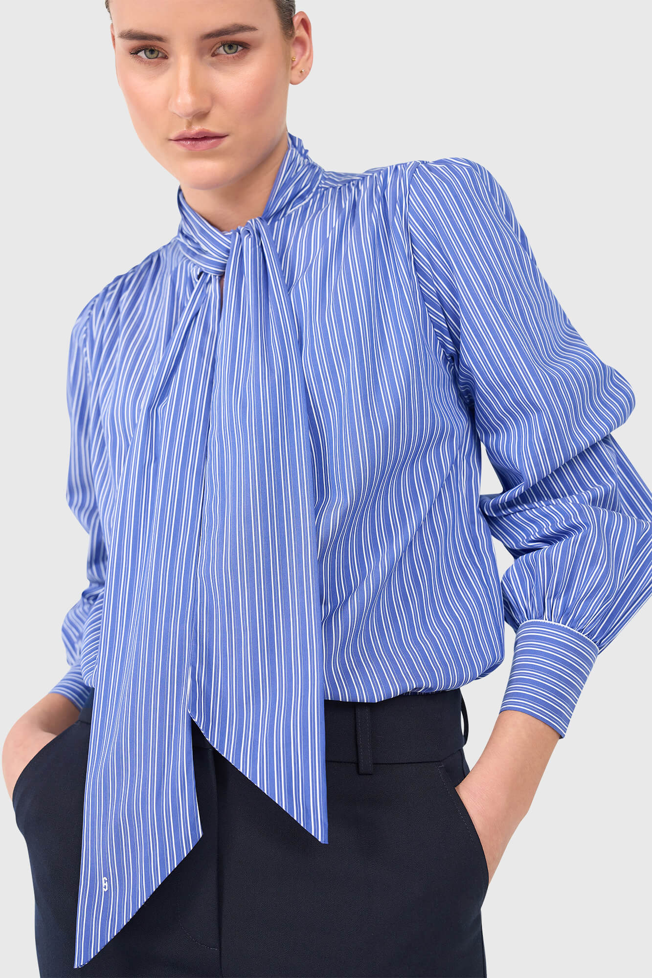 Janice Bloes Kilian Blue Stripes