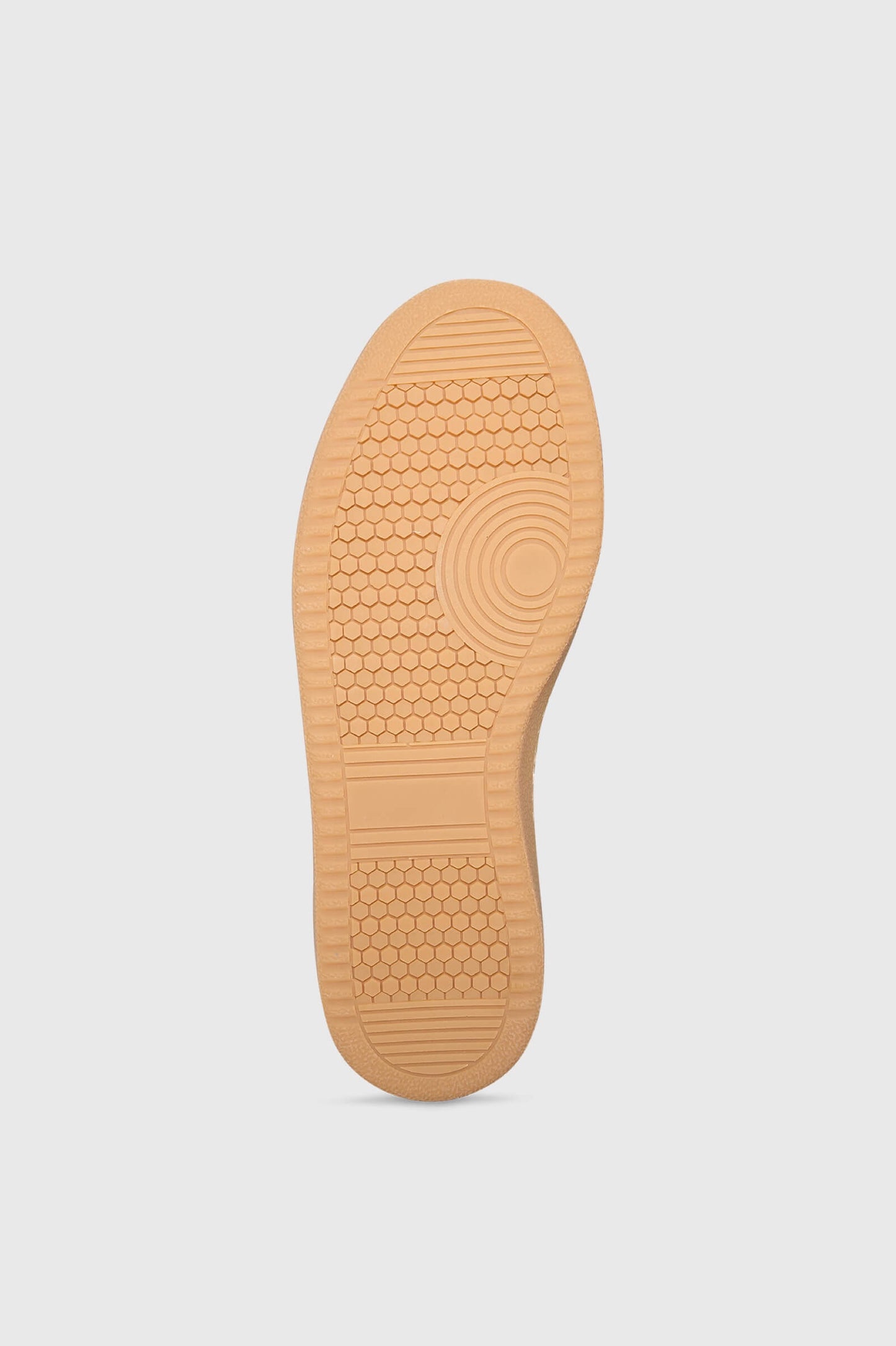 Janice Sneakers Stanley Grijs Camel Leer