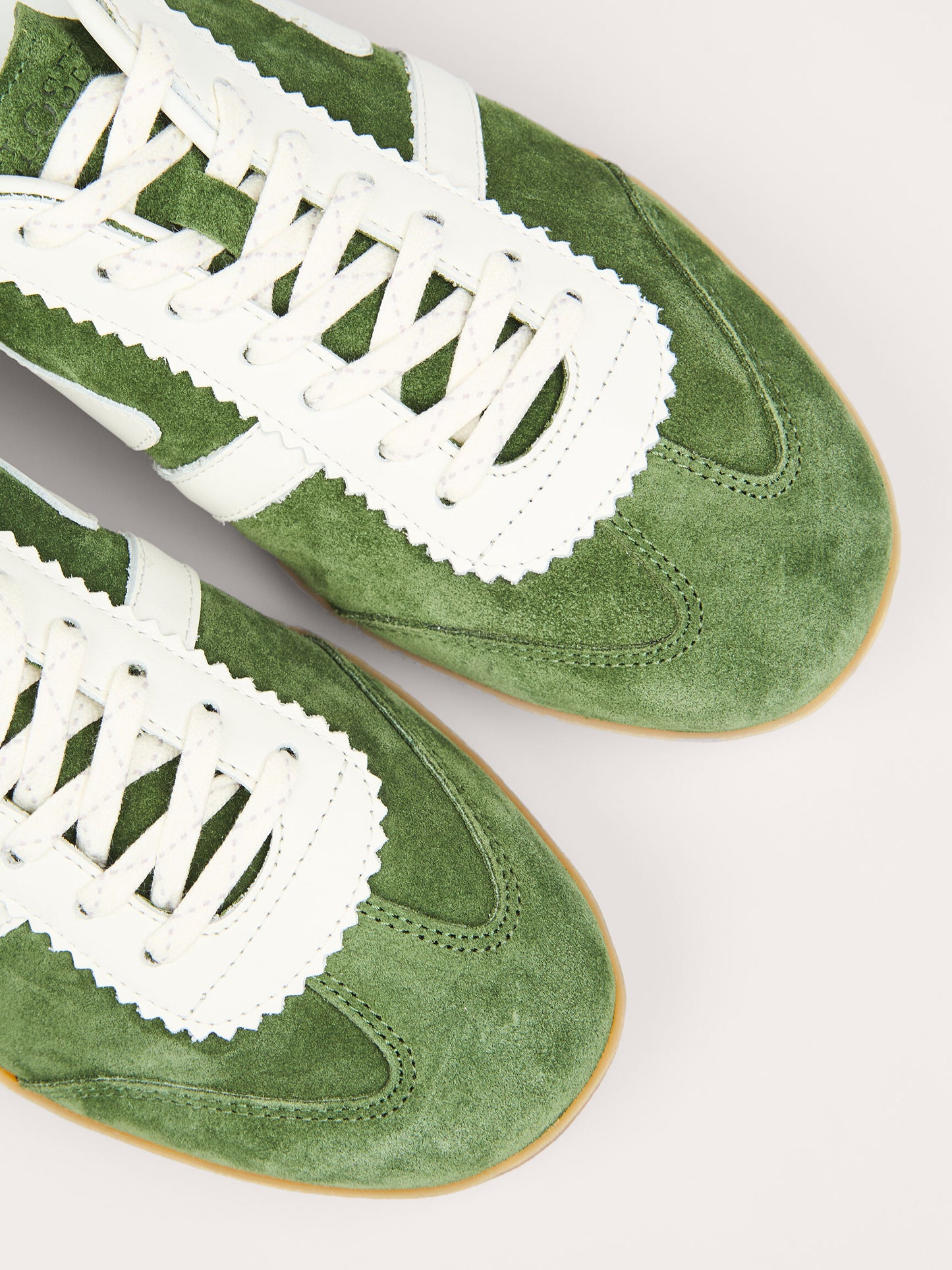 Closed Sneakers Suède Forest Green