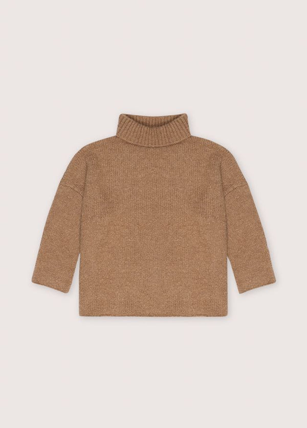 OUTLET The New Society Women Pull Ottawa Suede Camel