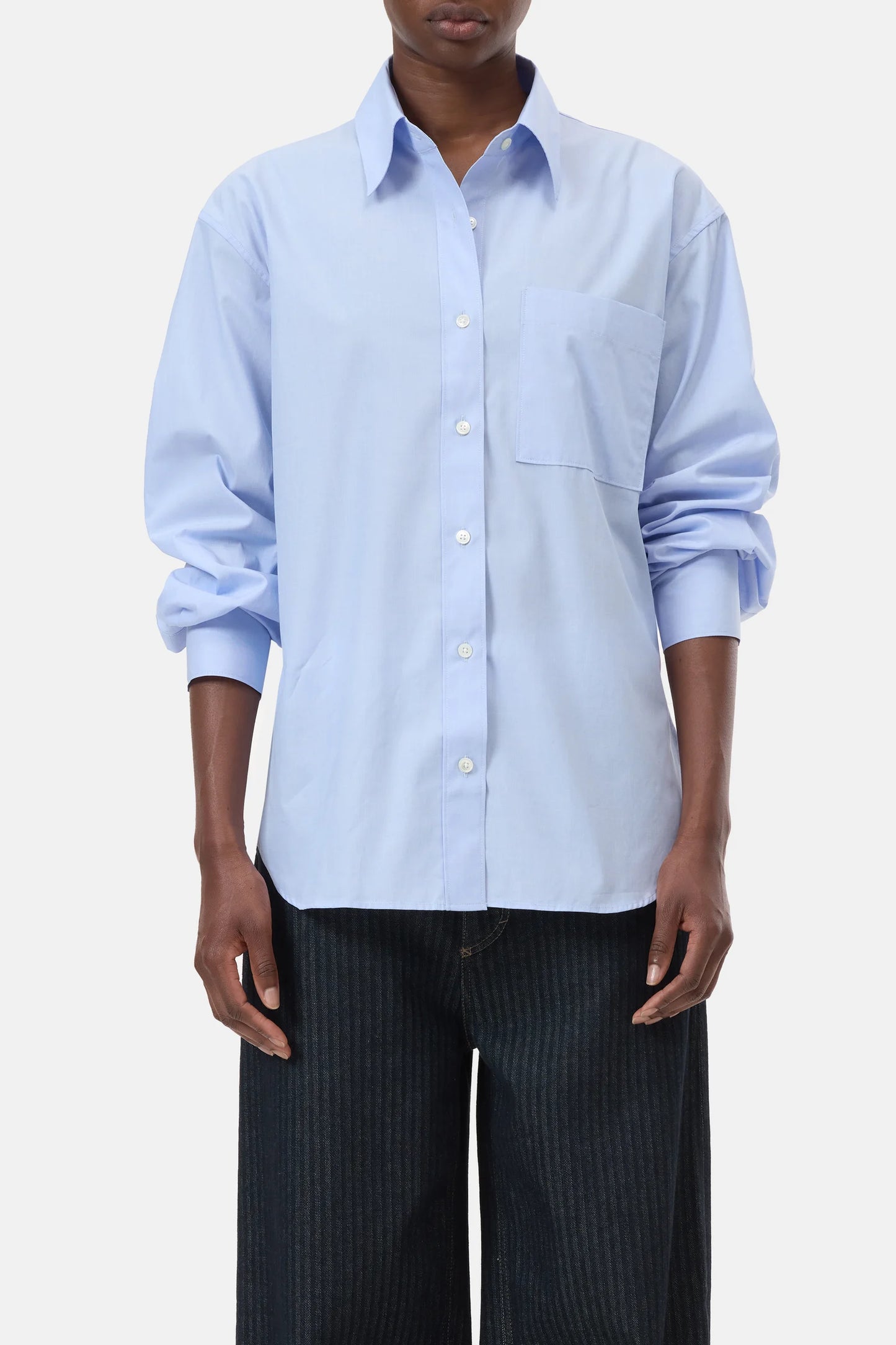 Closed Bloes Oversized Lazio Blue