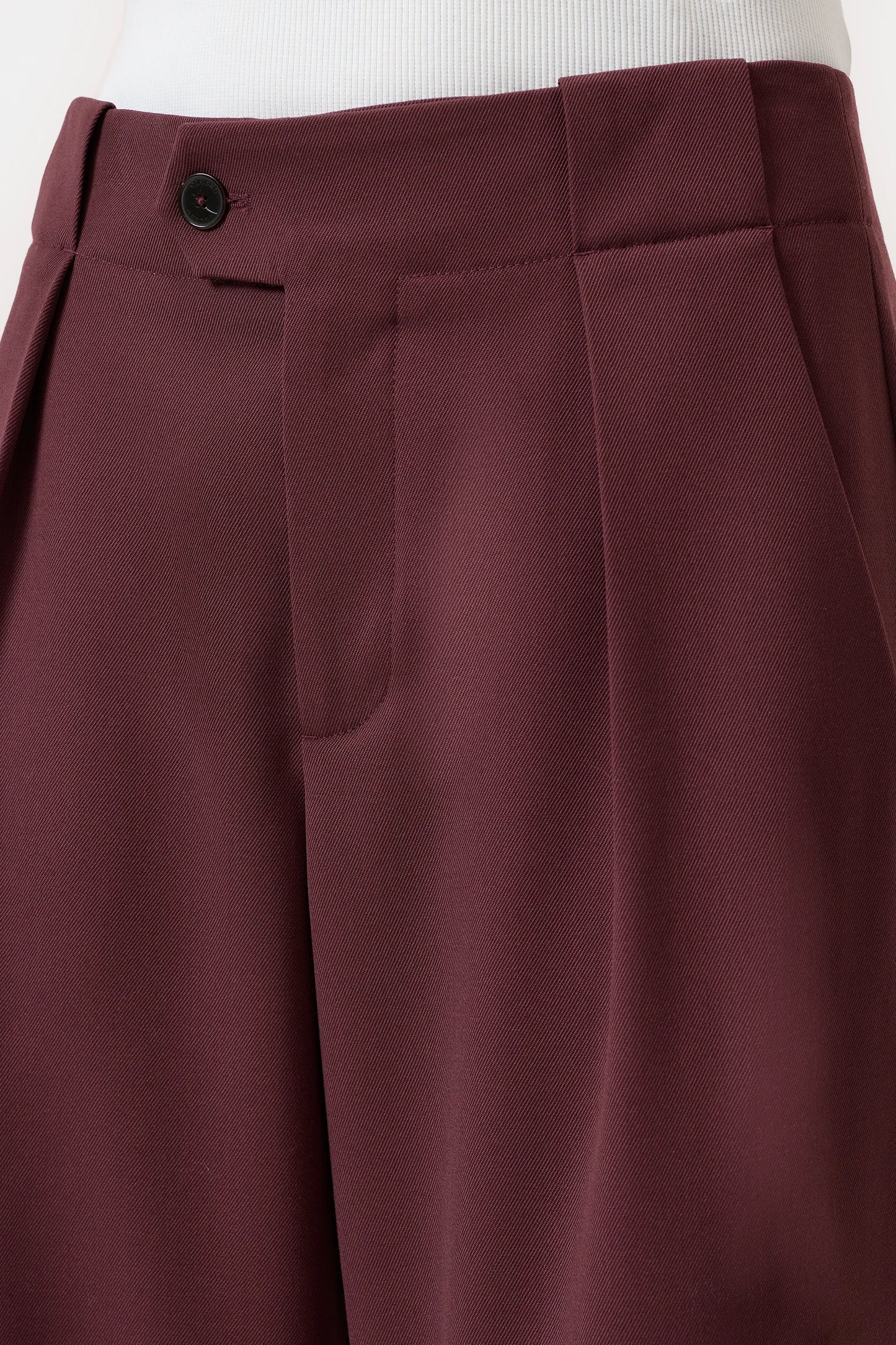 Closed Broek Mawson Burgundy