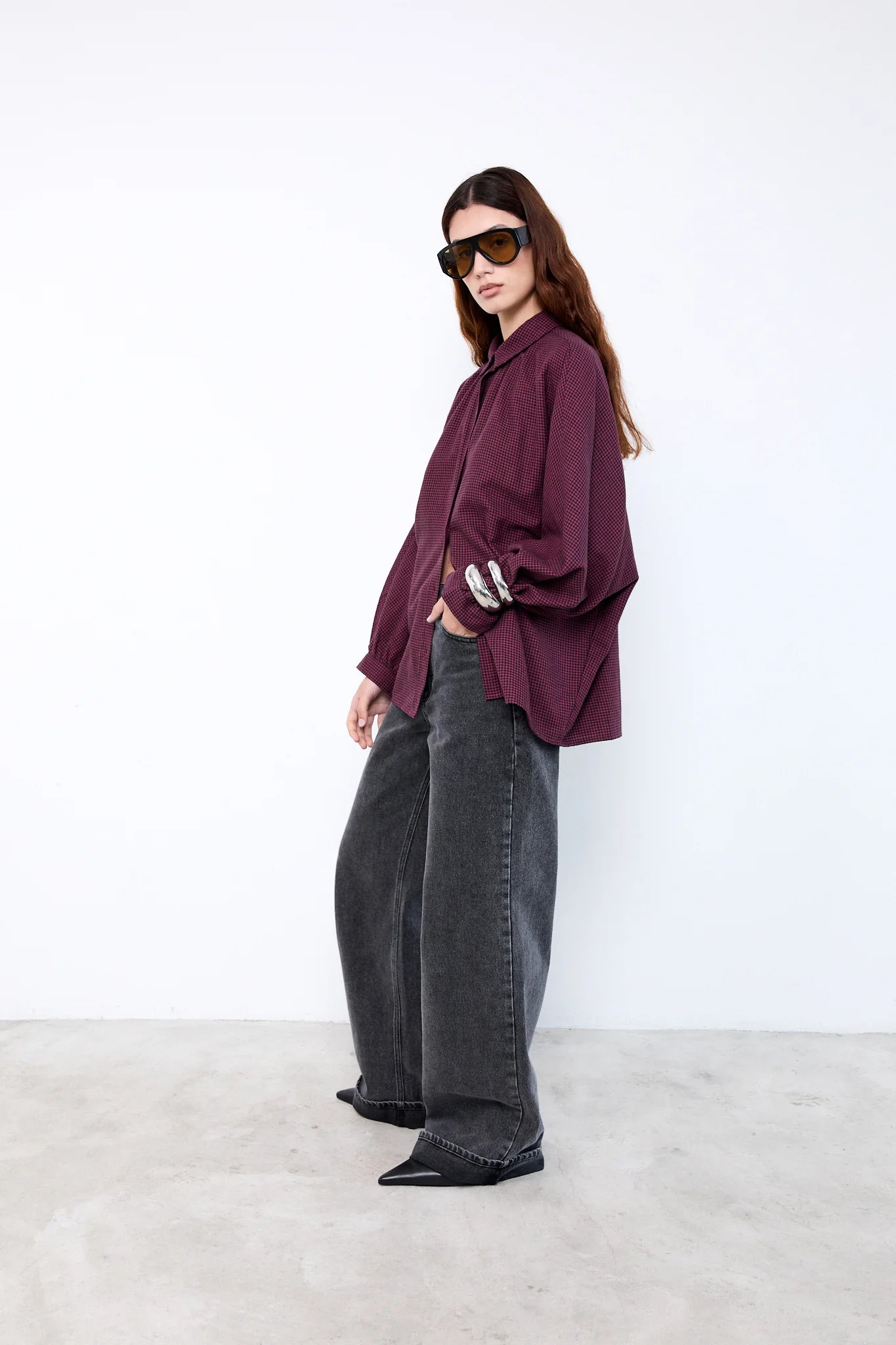 Liv The Label Bloes Mel Red Gingham