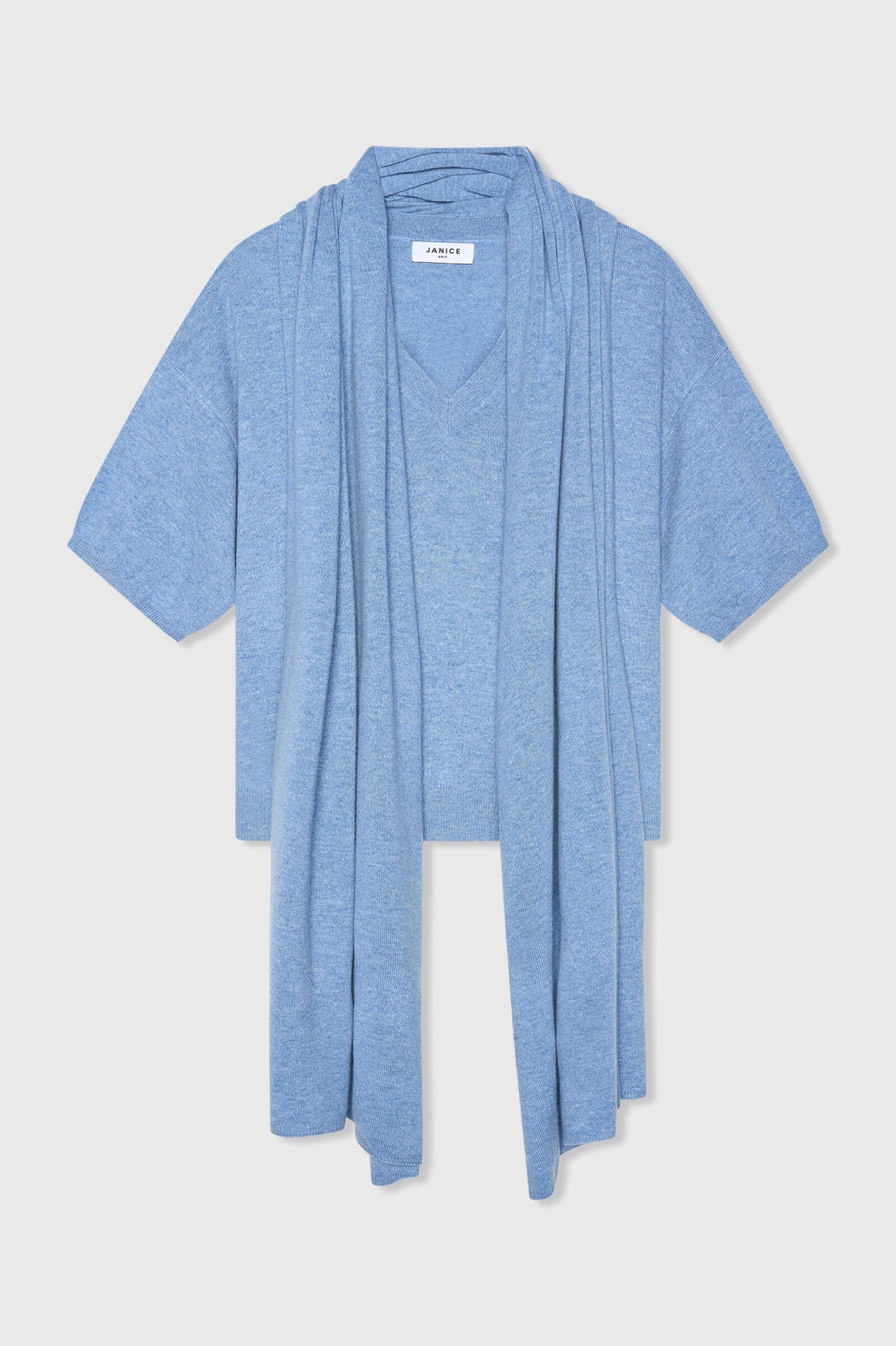 Janice Sjaal Santos Denim Blue