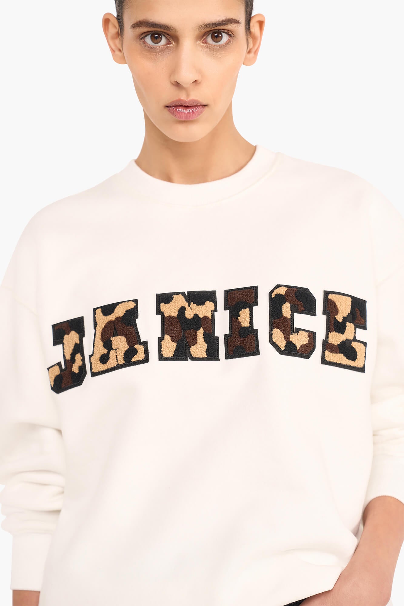 OUTLET Janice Sweater Andy White Leo