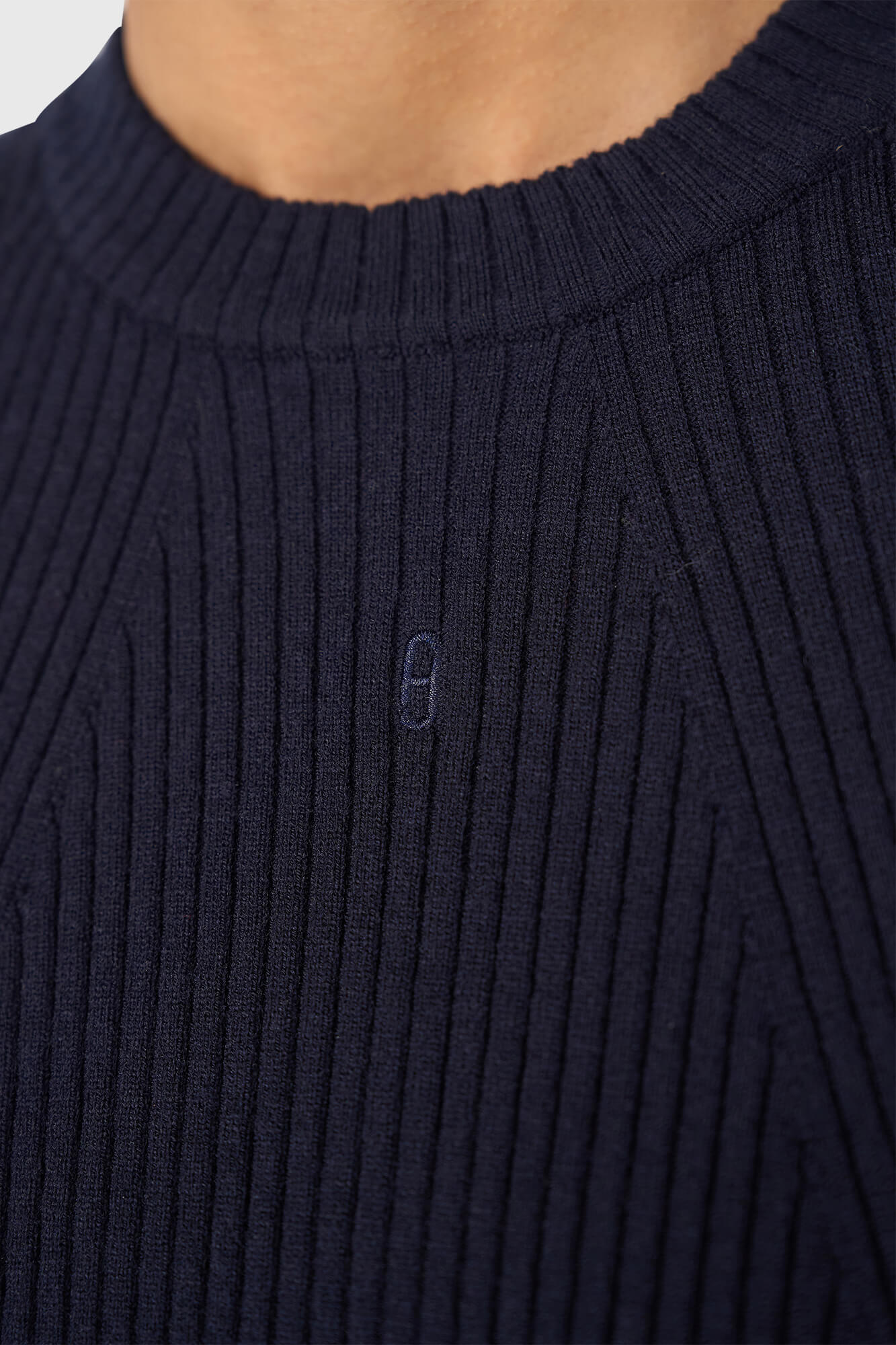 Janice Pull Korte Mouwen Alec Donker Blauw