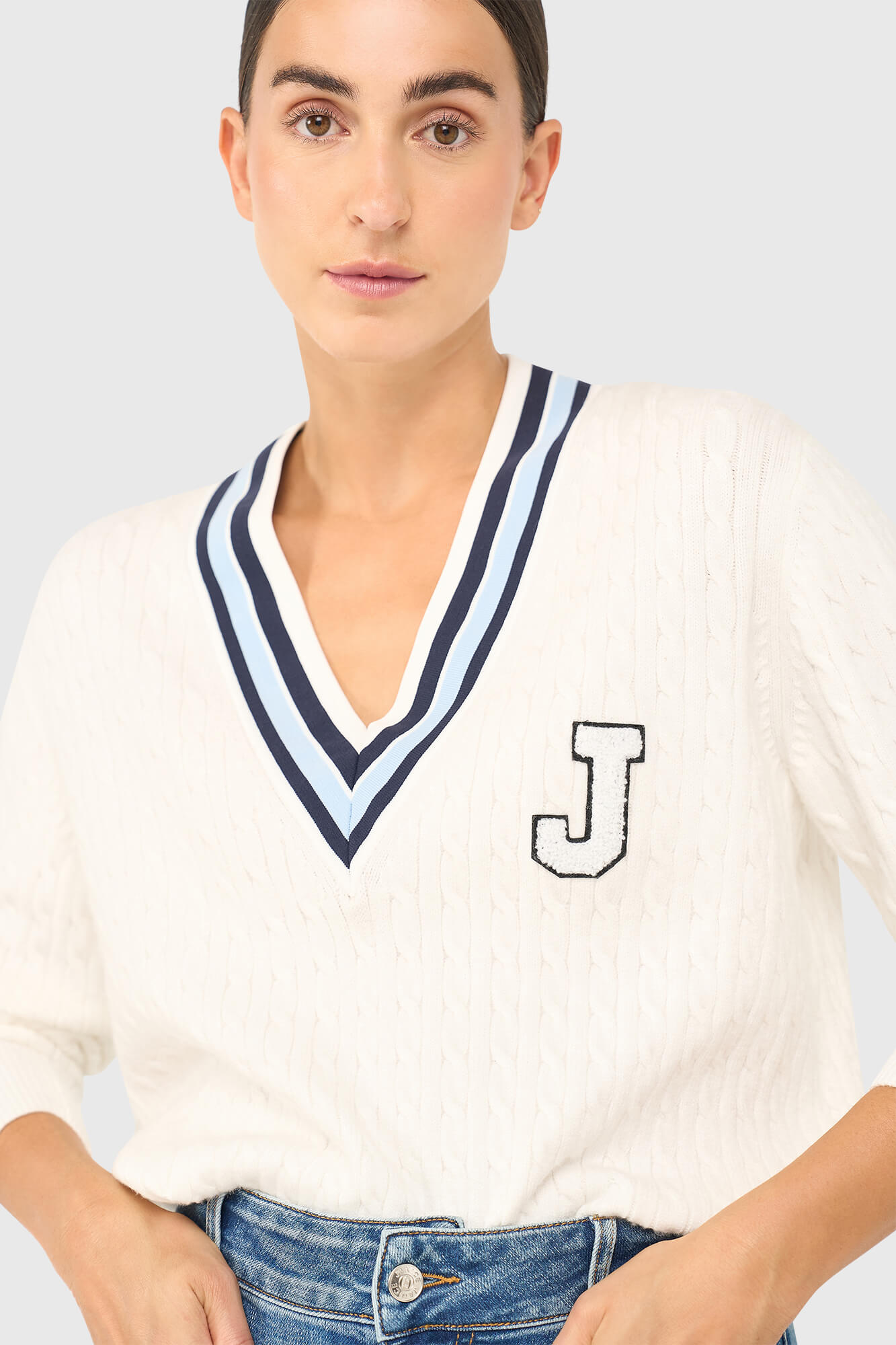 Janice Pull Fabian Off-White