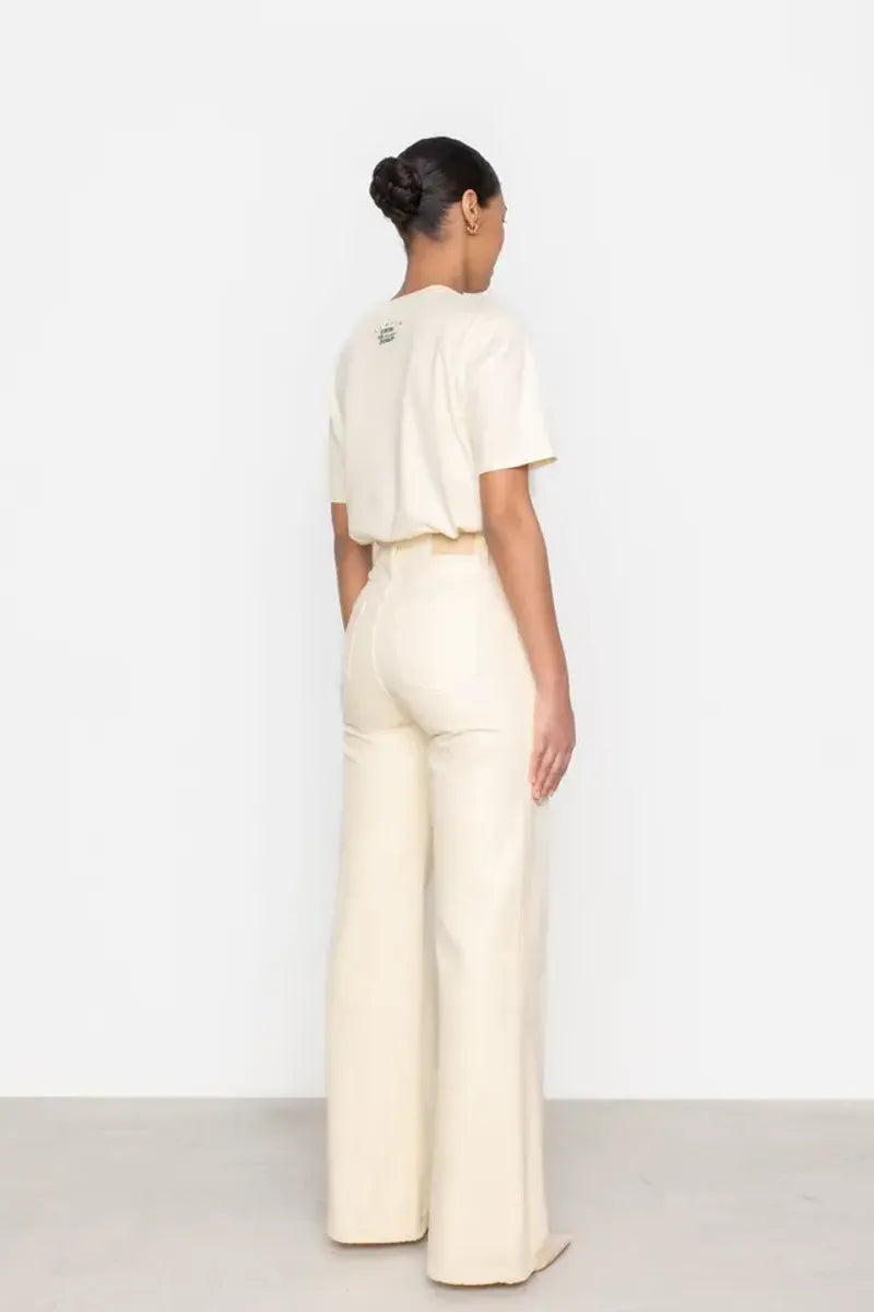 OUTLET Camilla Pihl Broek Taylor Light Yellow