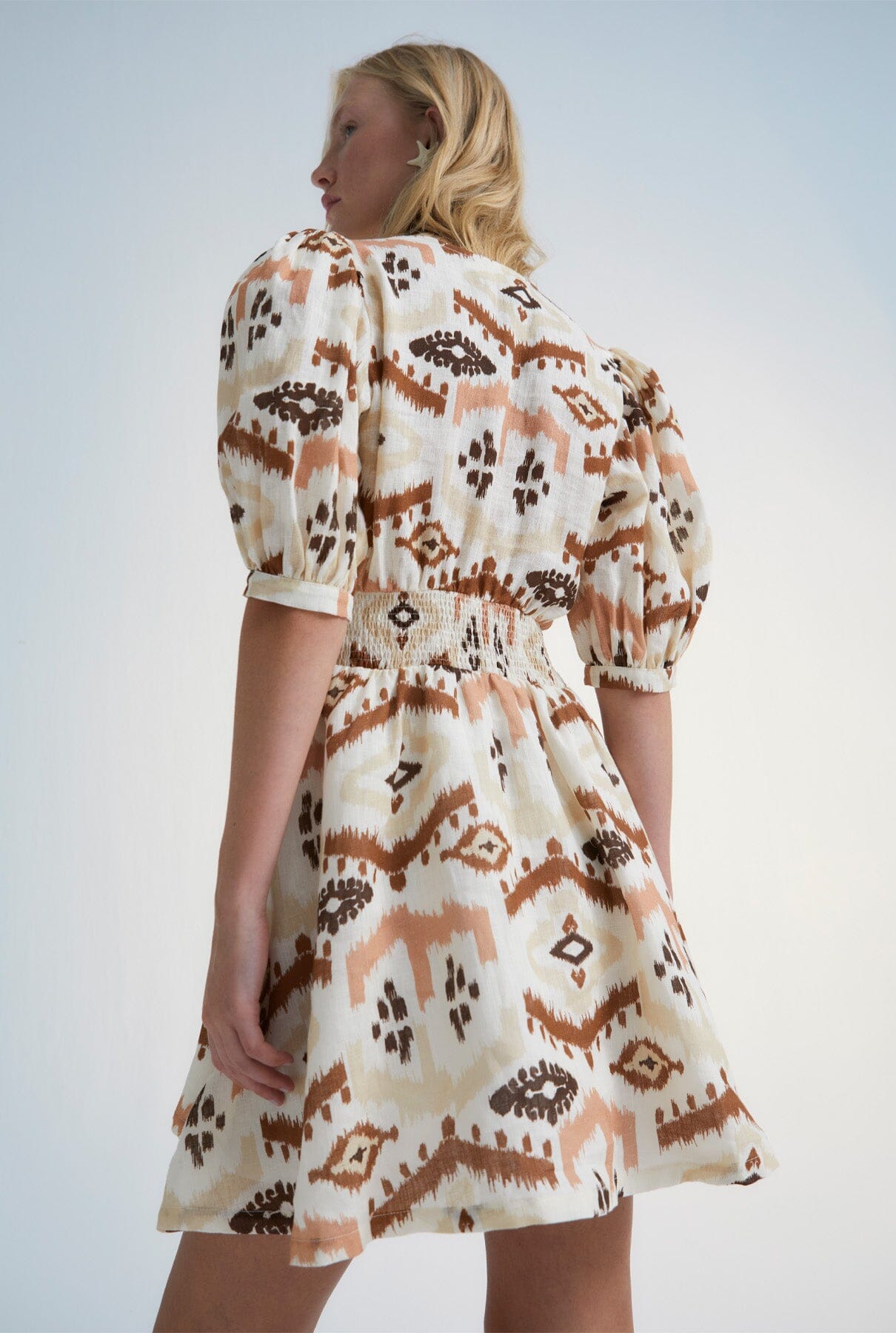OUTLET The New Society Jurk West Print