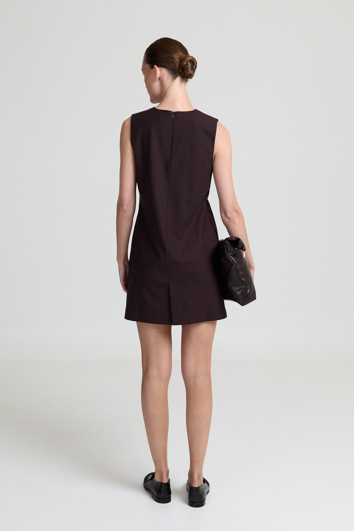 Liv The Label Jurk Nausicaa Dark Brown