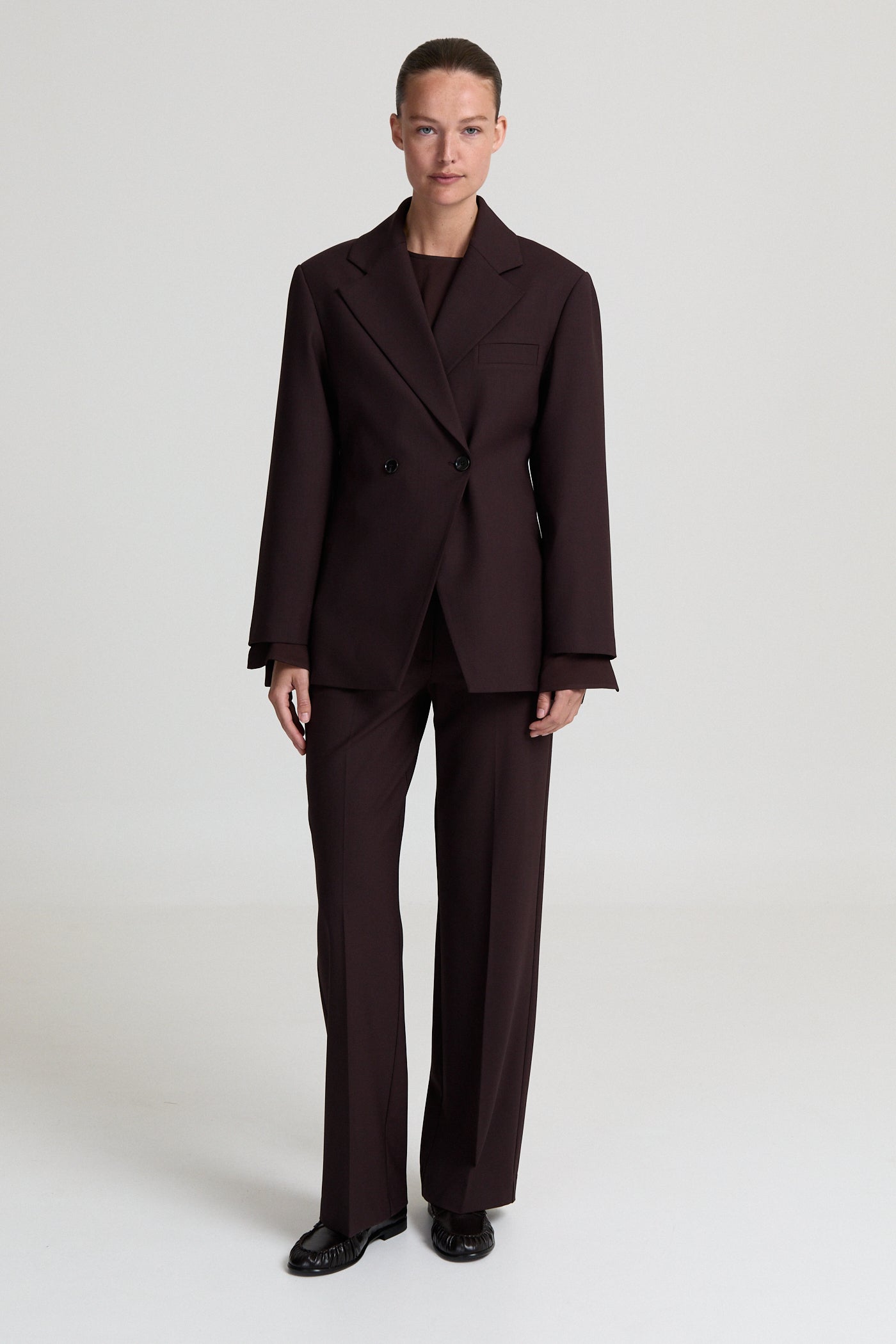 Liv The Label Blazer Jools Dark Brown