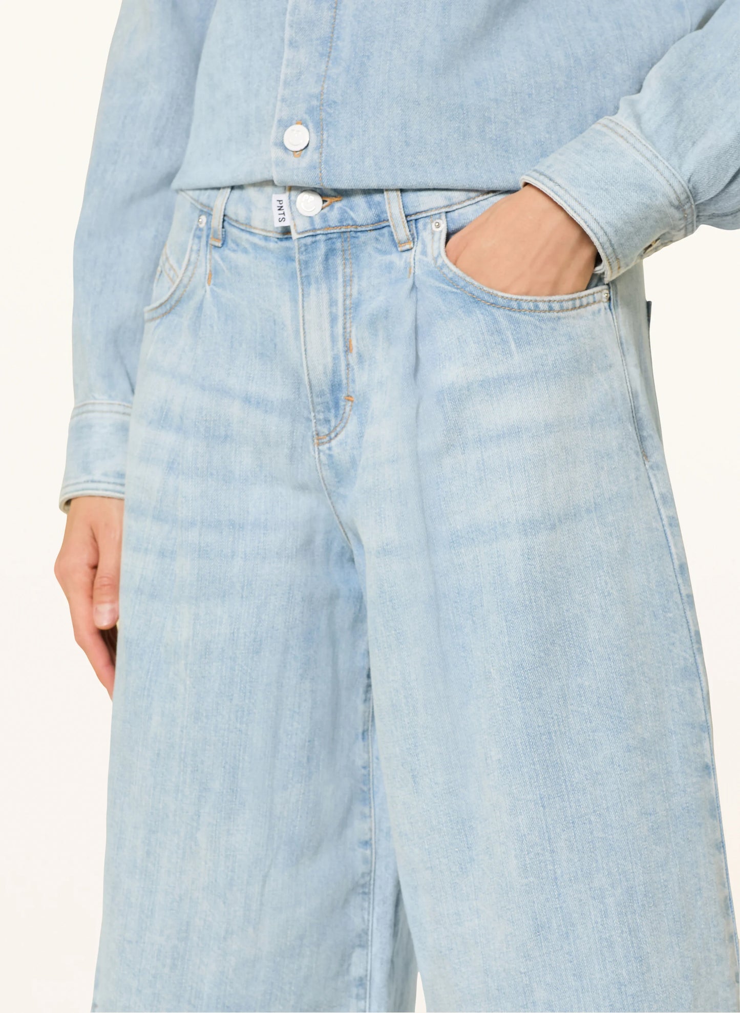 PNTS Bermuda The Gents Denim Blue