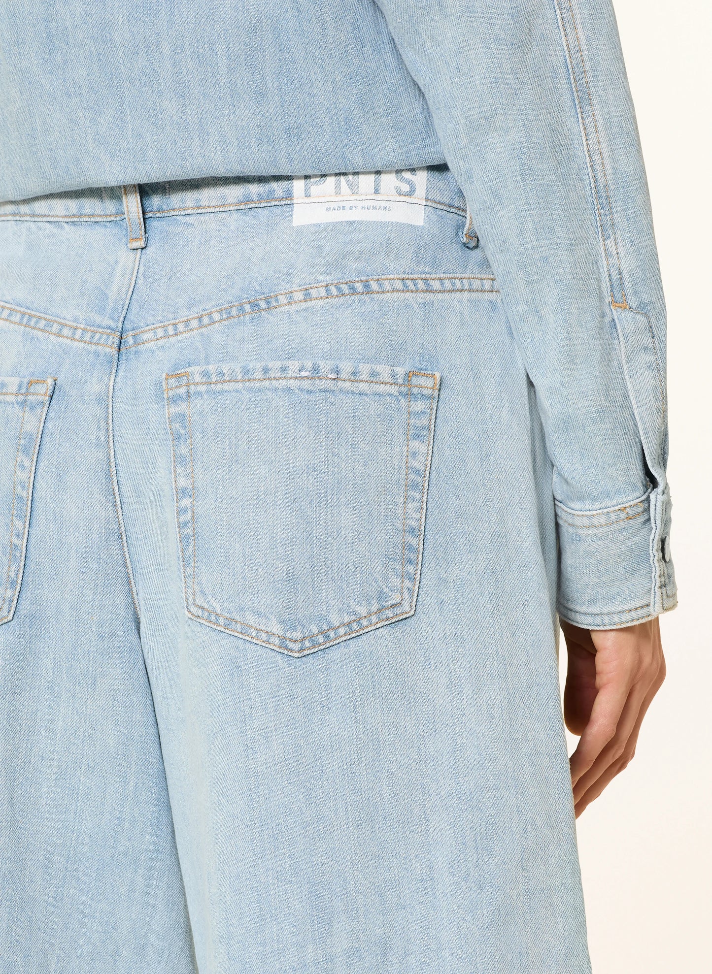 PNTS Bermuda The Gents Denim Blue