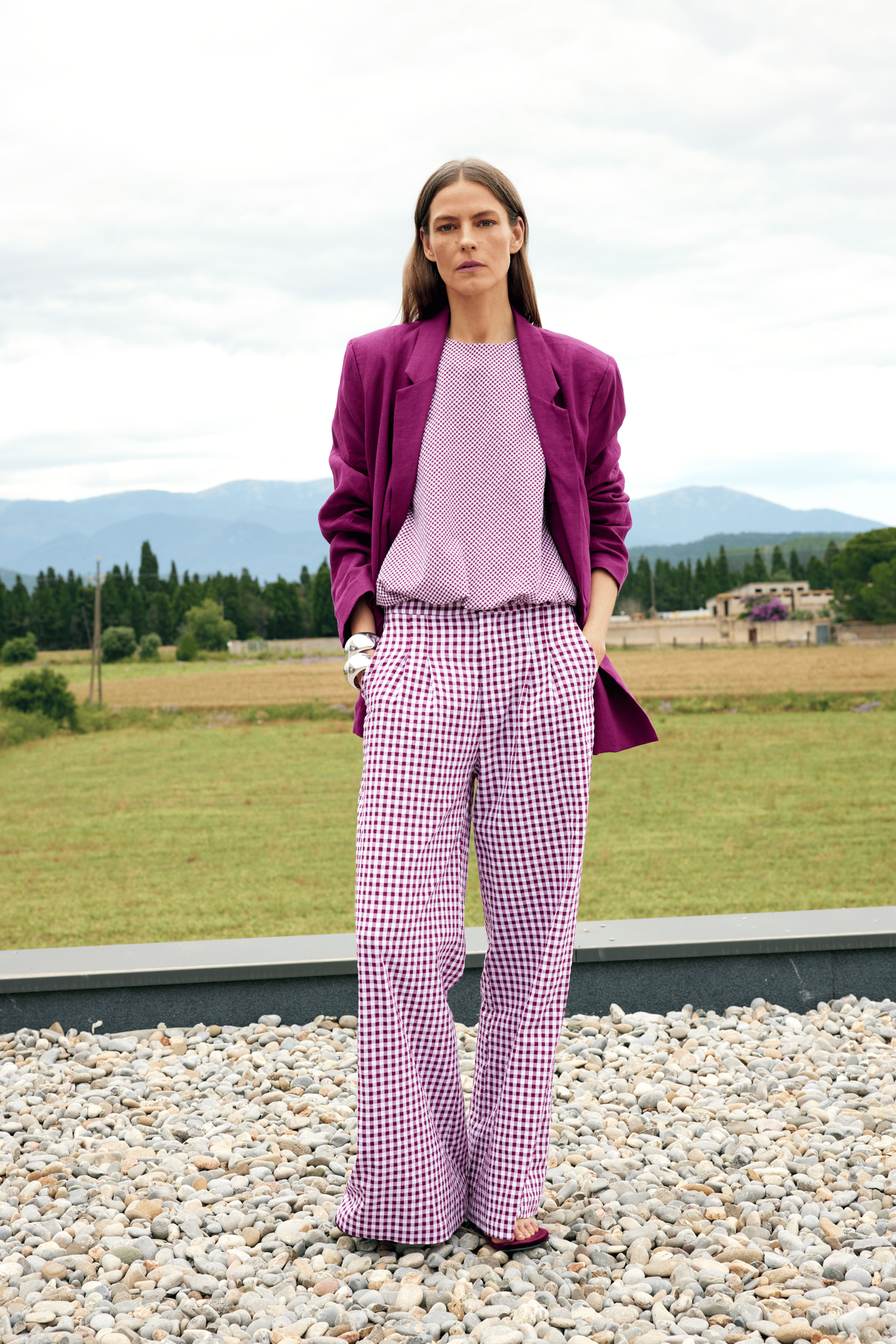 Bad Habits Blazer Olympia Cherry