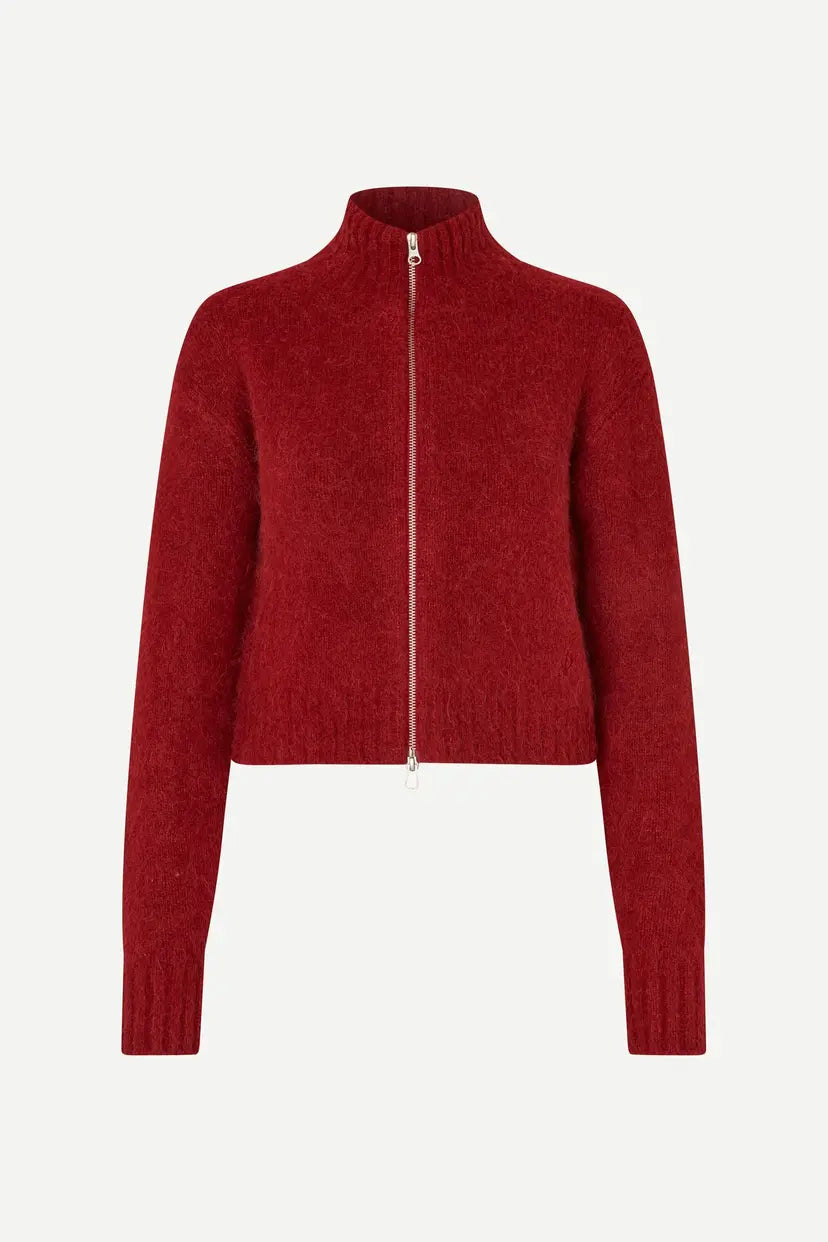 Samsoe Samsoe Cardigan Sajeanne Sun-Dried Tomato