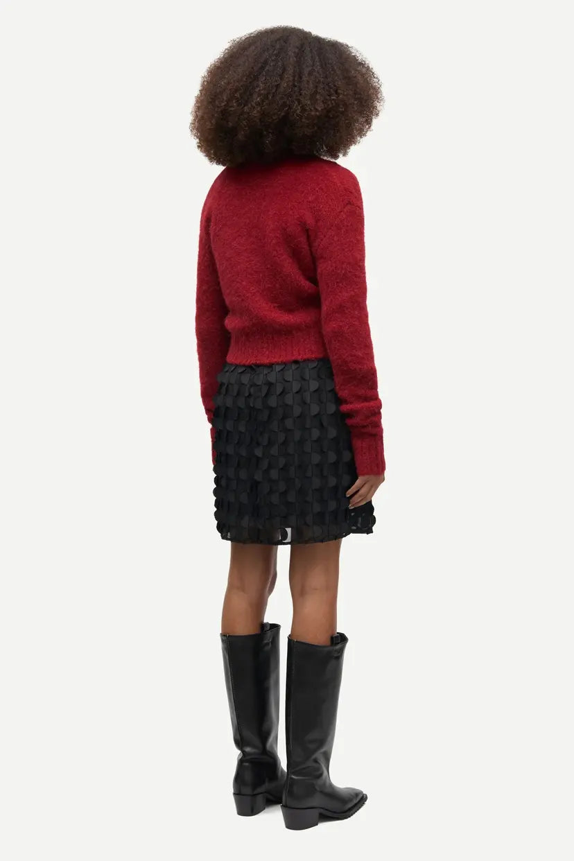 Samsoe Samsoe Cardigan Sajeanne Sun-Dried Tomato