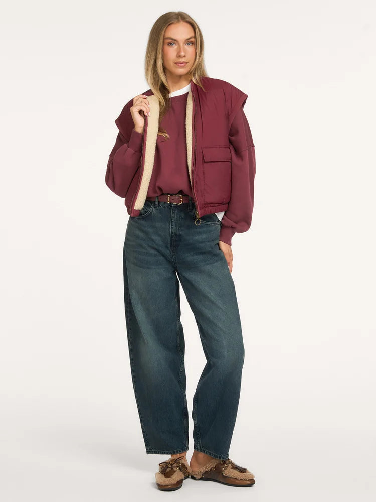 By-Bar Sweater Malyn Burgundy Crush