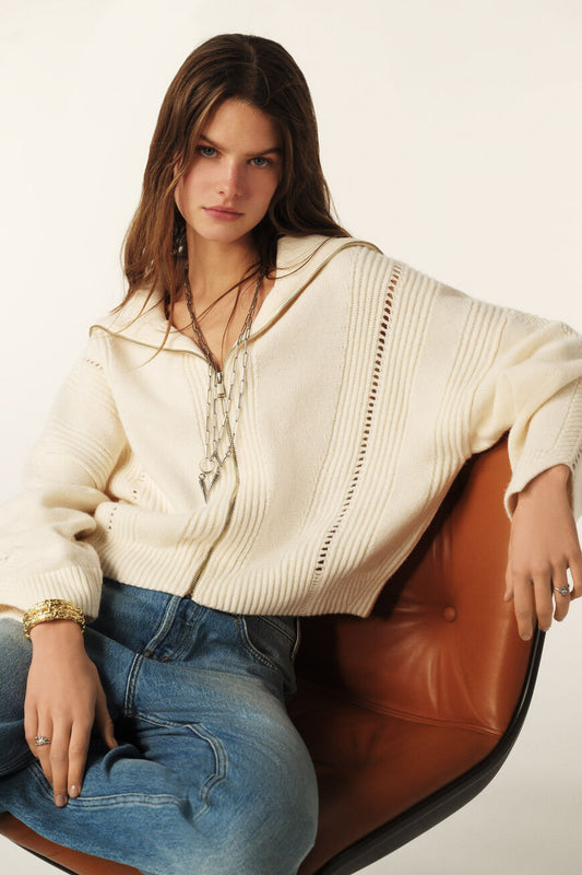 Bash Cardigan Prince Ecru