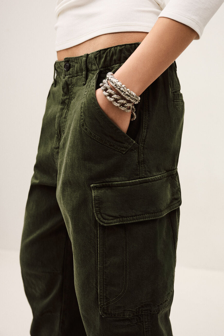 Bash Broek Fino Kaki
