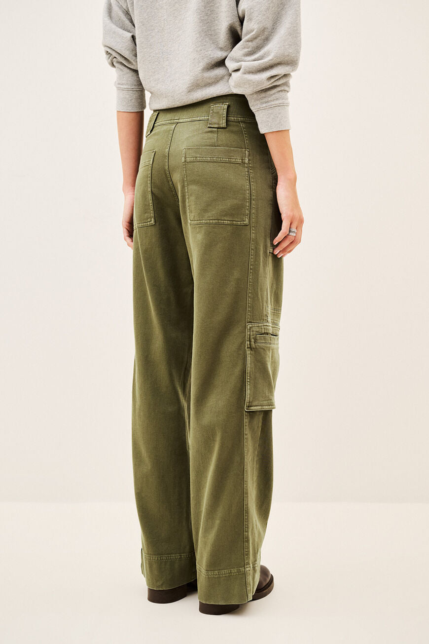 Bash Broek Ninon Kaki