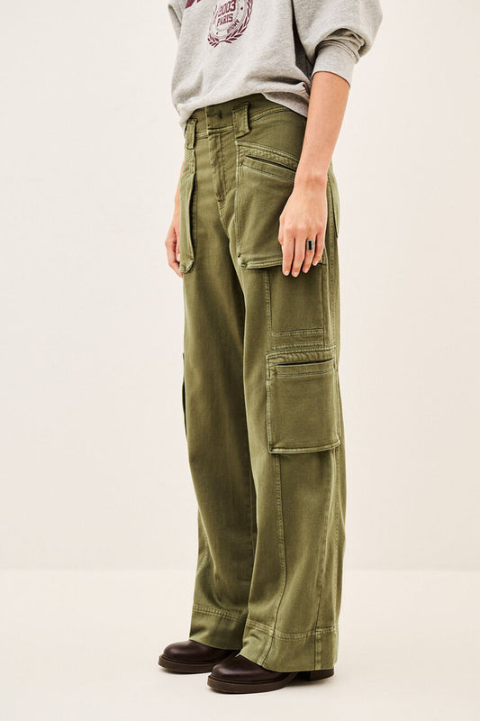 Bash Broek Ninon Kaki