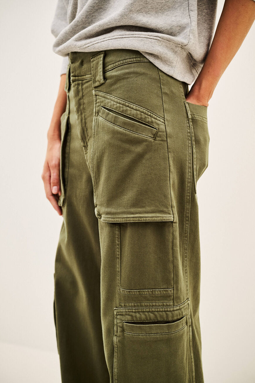 Bash Broek Ninon Kaki