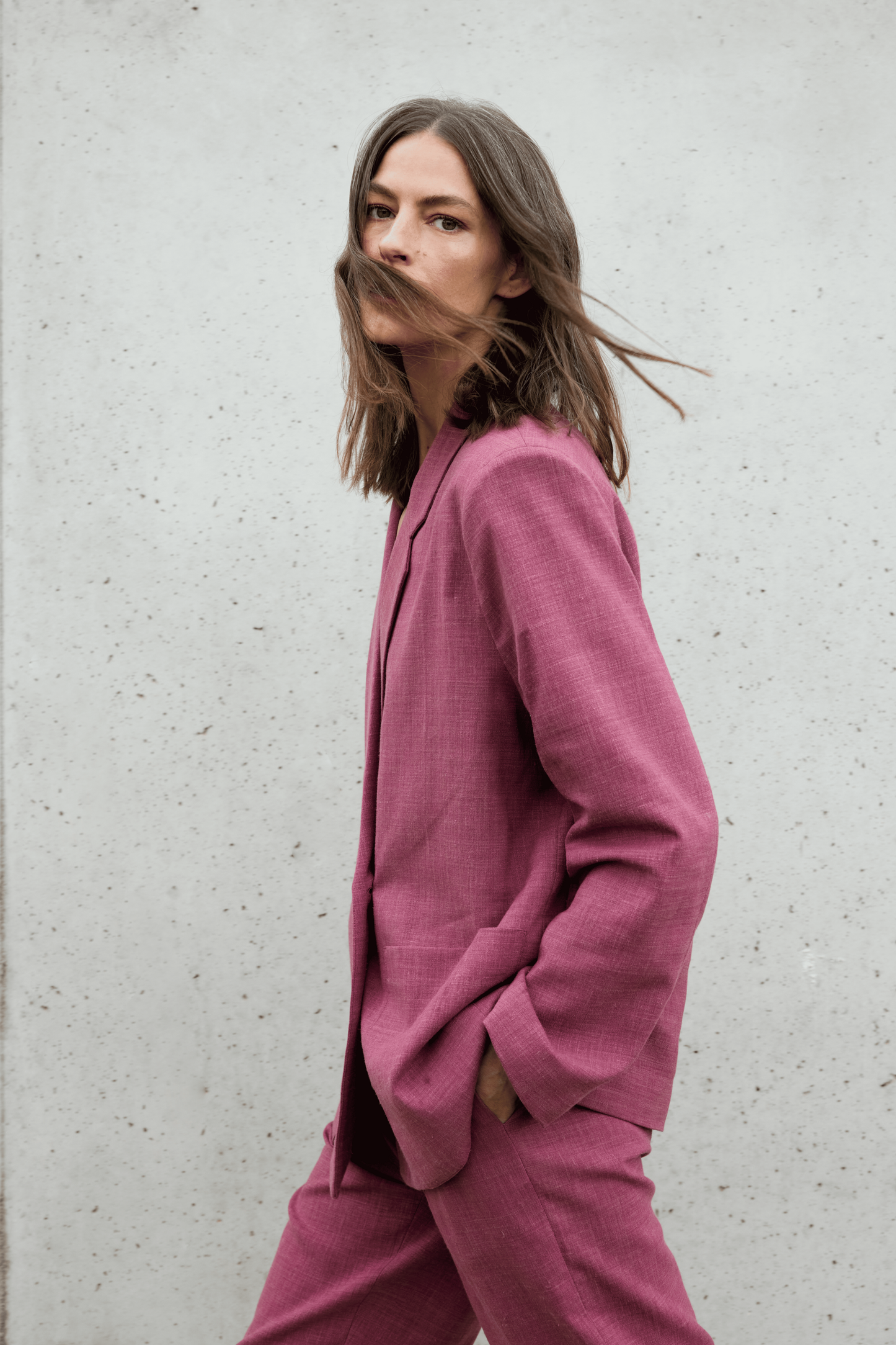 Bad Habits Blazer Olympia Cherry
