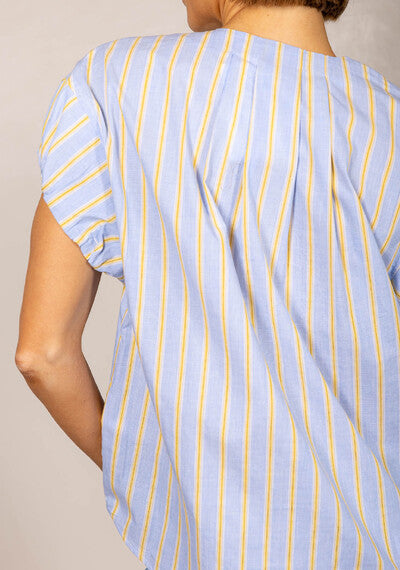 JCSophie Bloes Leonie Streep Blauw Geel